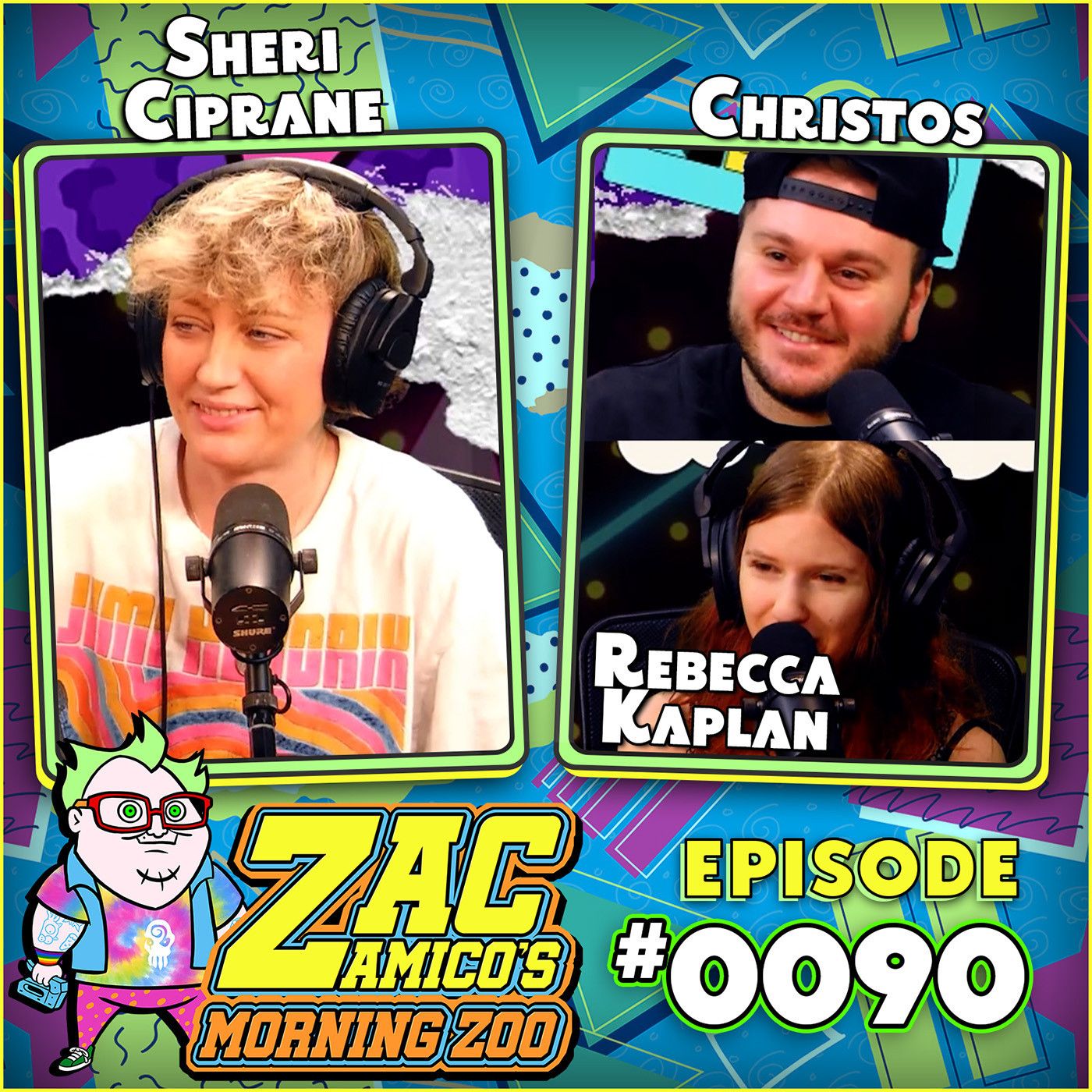 0090. Christos, Sheri Ciprane and Rebecca Kaplan