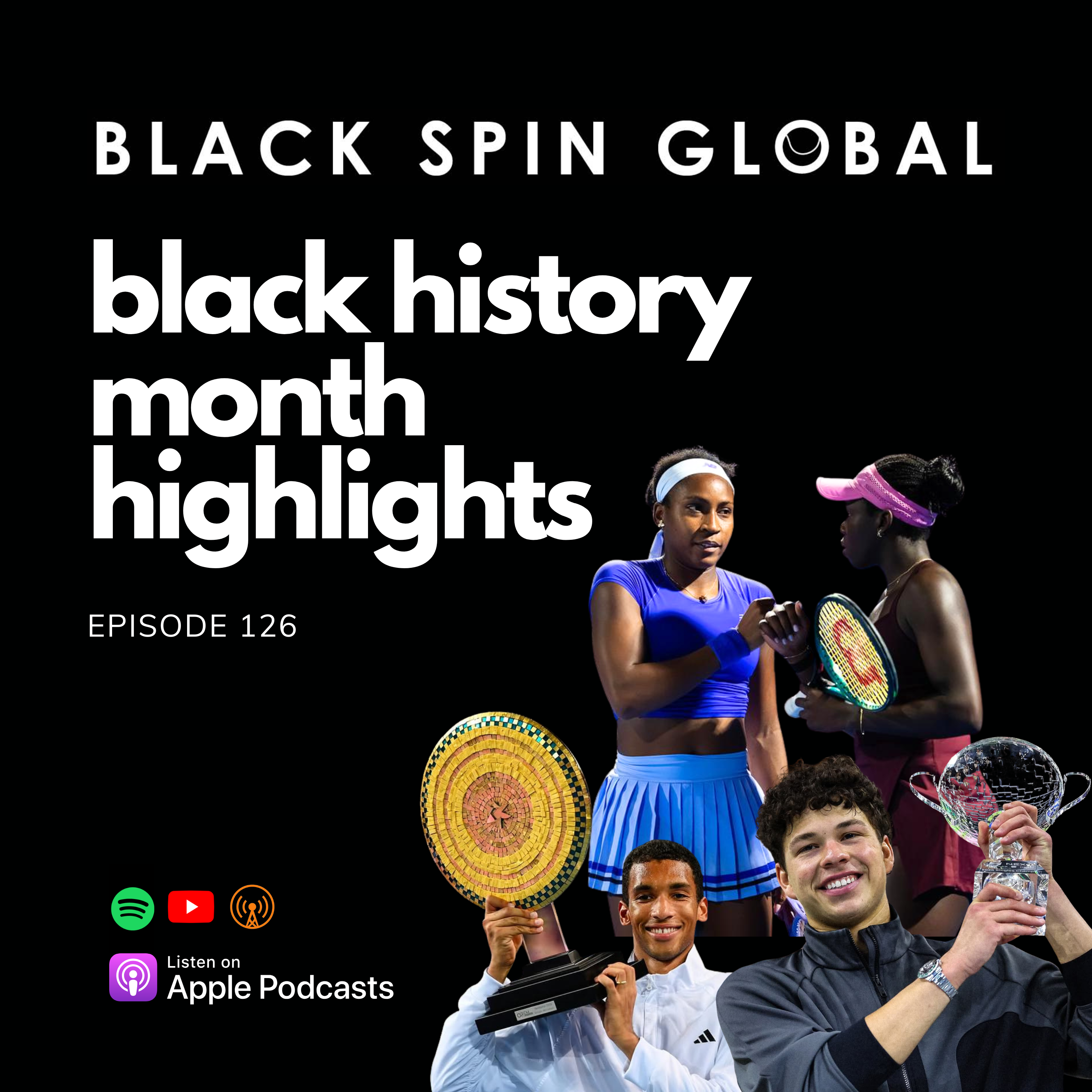 Black History Month Highlights: Shelton wins 4th title, Mboko in the top 10, Coco in Dubai + more!