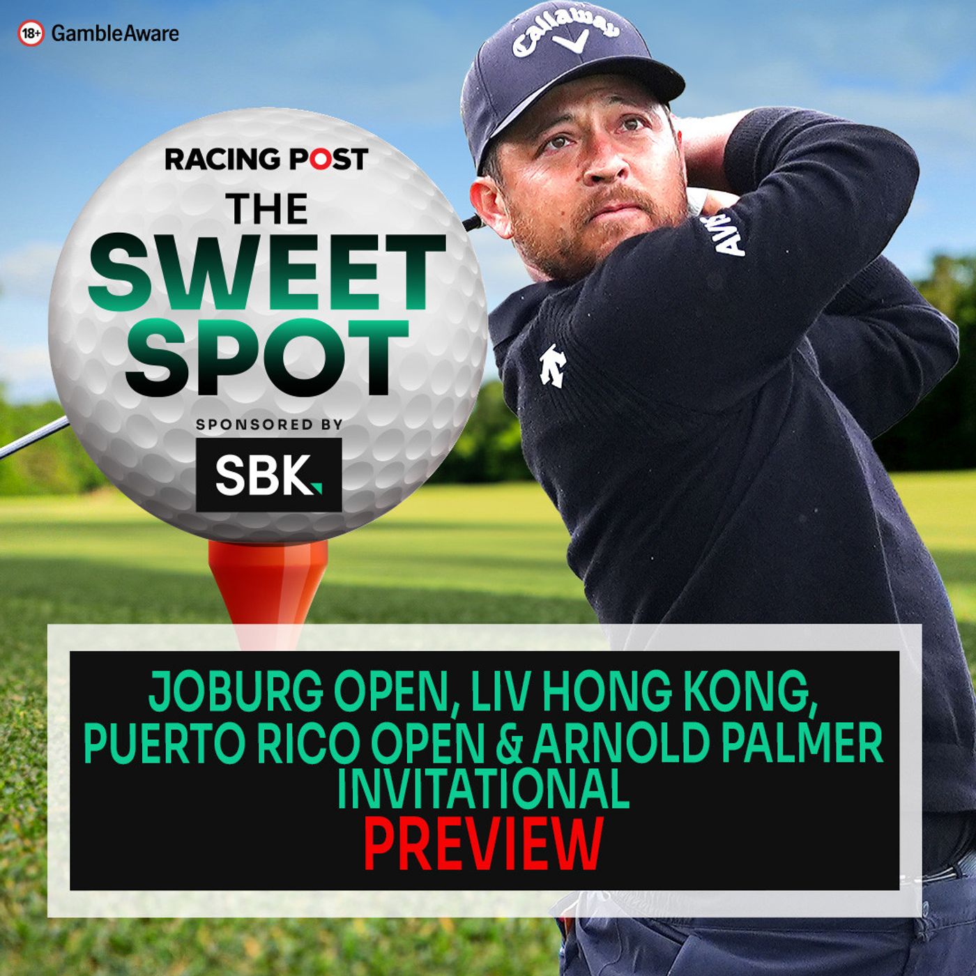 Joburg Open, LIV HK, PR Open & Arnold Palmer Inv' Preview | Golf Tips | The Sweet Spot | Racing Post