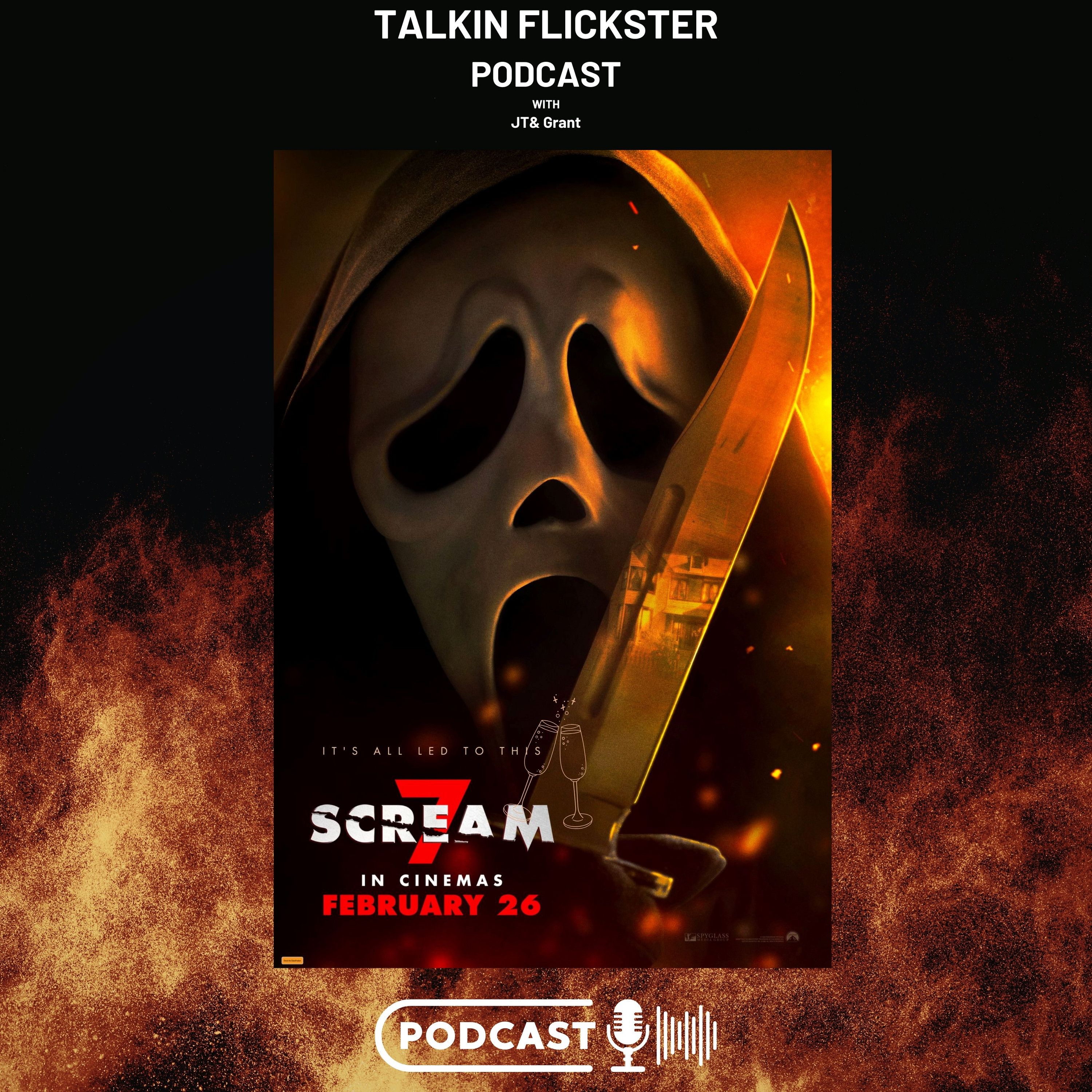 180: Talkin Flickster - Scream 7 (Episode 180) episode artwork