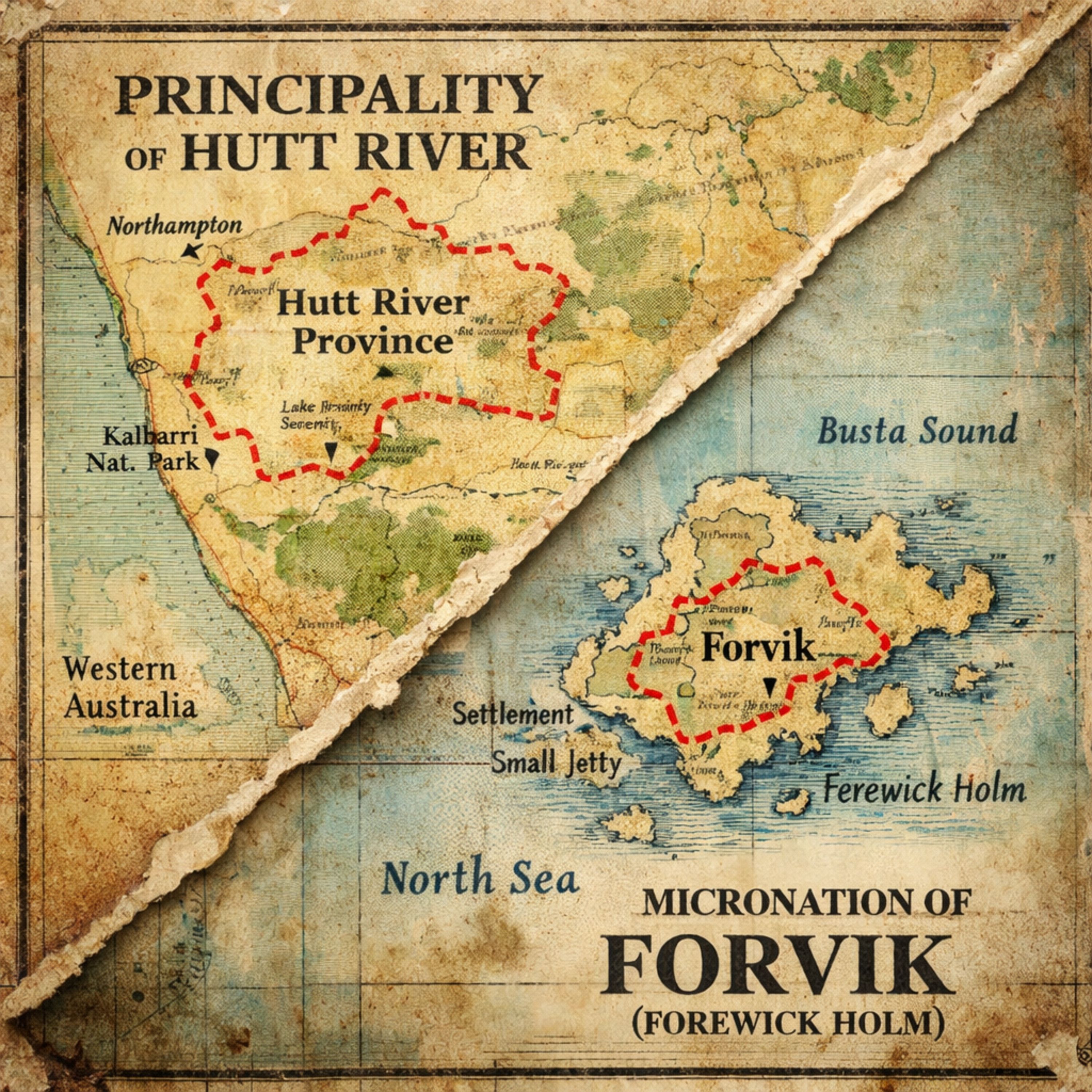 S3 Ep649: Micronaties: Hutt River Province en Forvik S3E649 episode artwork