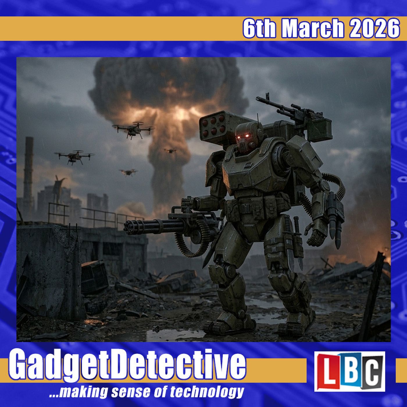 6th March 2026 - Talking AI and the Military on LBC 6th March 2026 - Talking AI and the Military on LBC