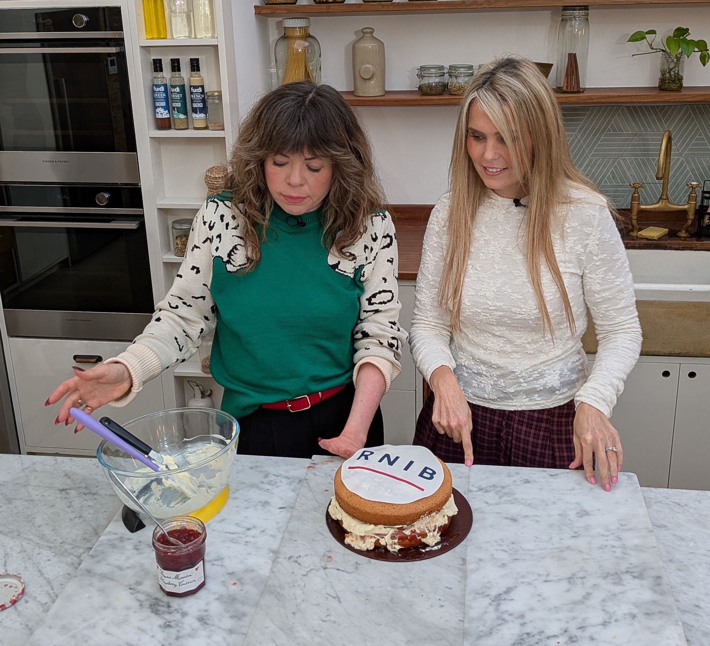 S2 Ep1275: Claire Sisk and Briony May Williams bake for the RNIB Out of Sight Campaign