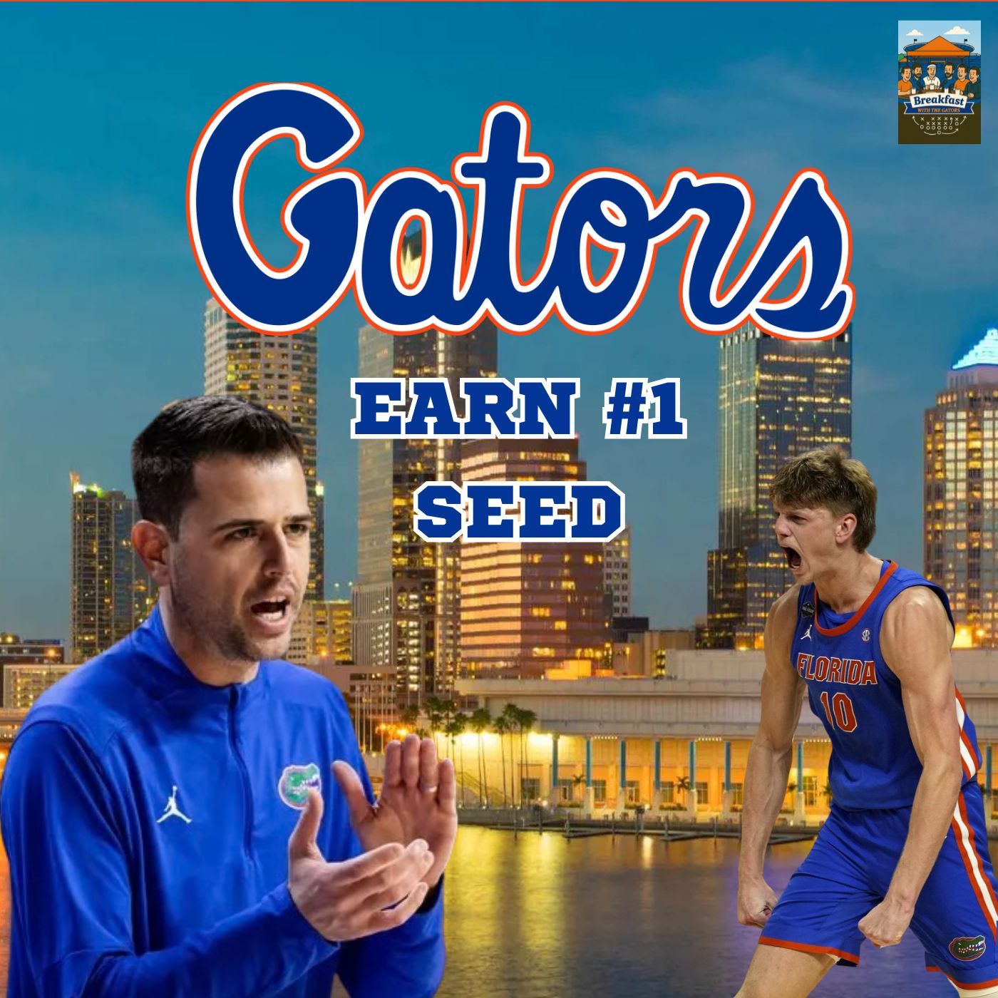 BRACKET REVEAL: Gators earn #1 seed, will play in Tampa Friday episode artwork