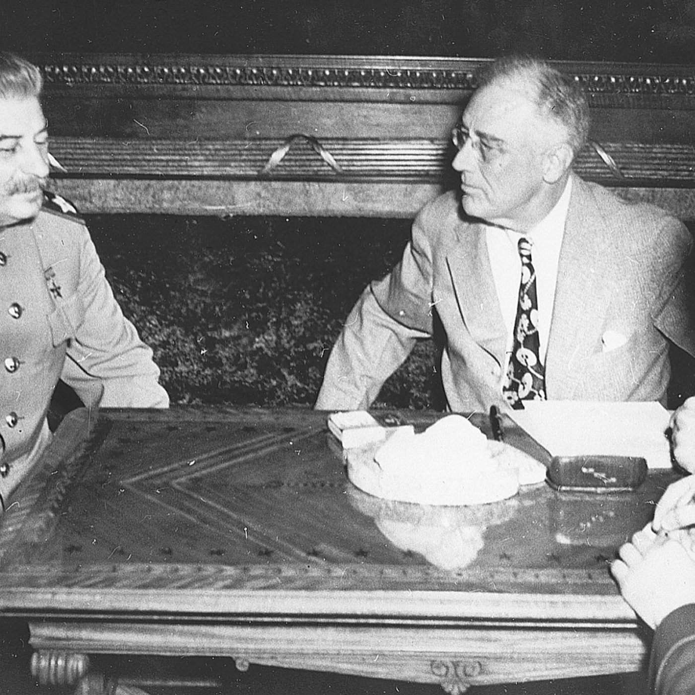 S8 Ep588:   3. The final segment shifts to the history of political assassination, specifically the rivalry between Stalin and Trotsky. Stalin utilized state power and paranoia to exile and eventually murder Trotsky in Mexico with an ice pick, yet Trotsky remained