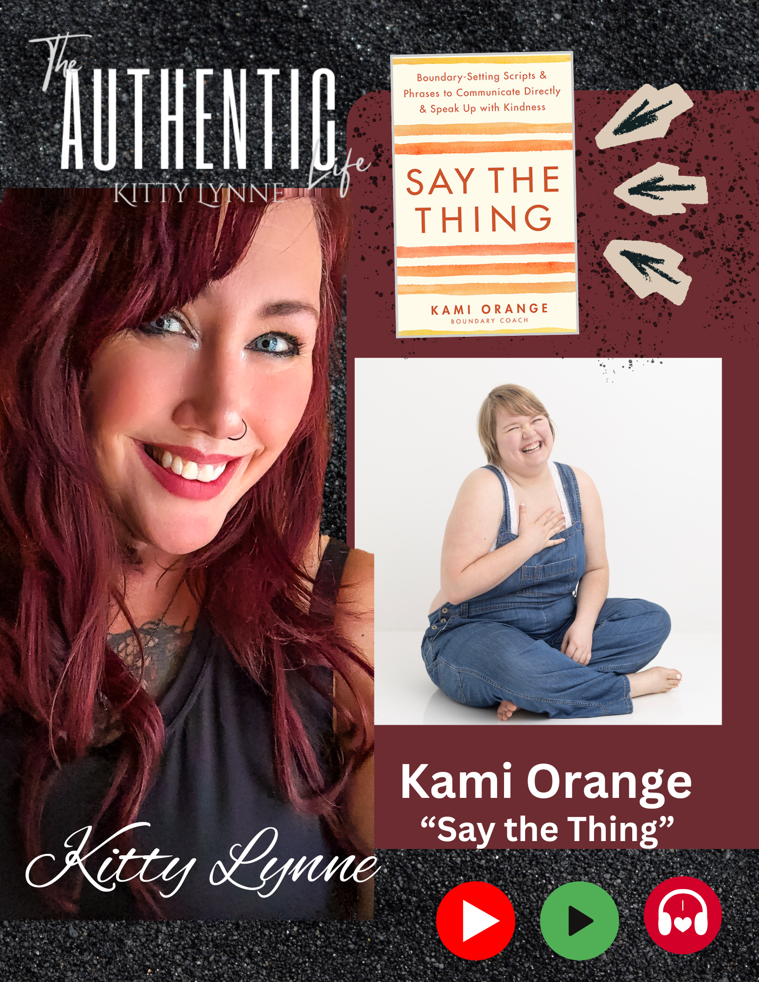 57: "Say the Thing" w/ Boundary Coach Kami Orange & Kitty episode artwork