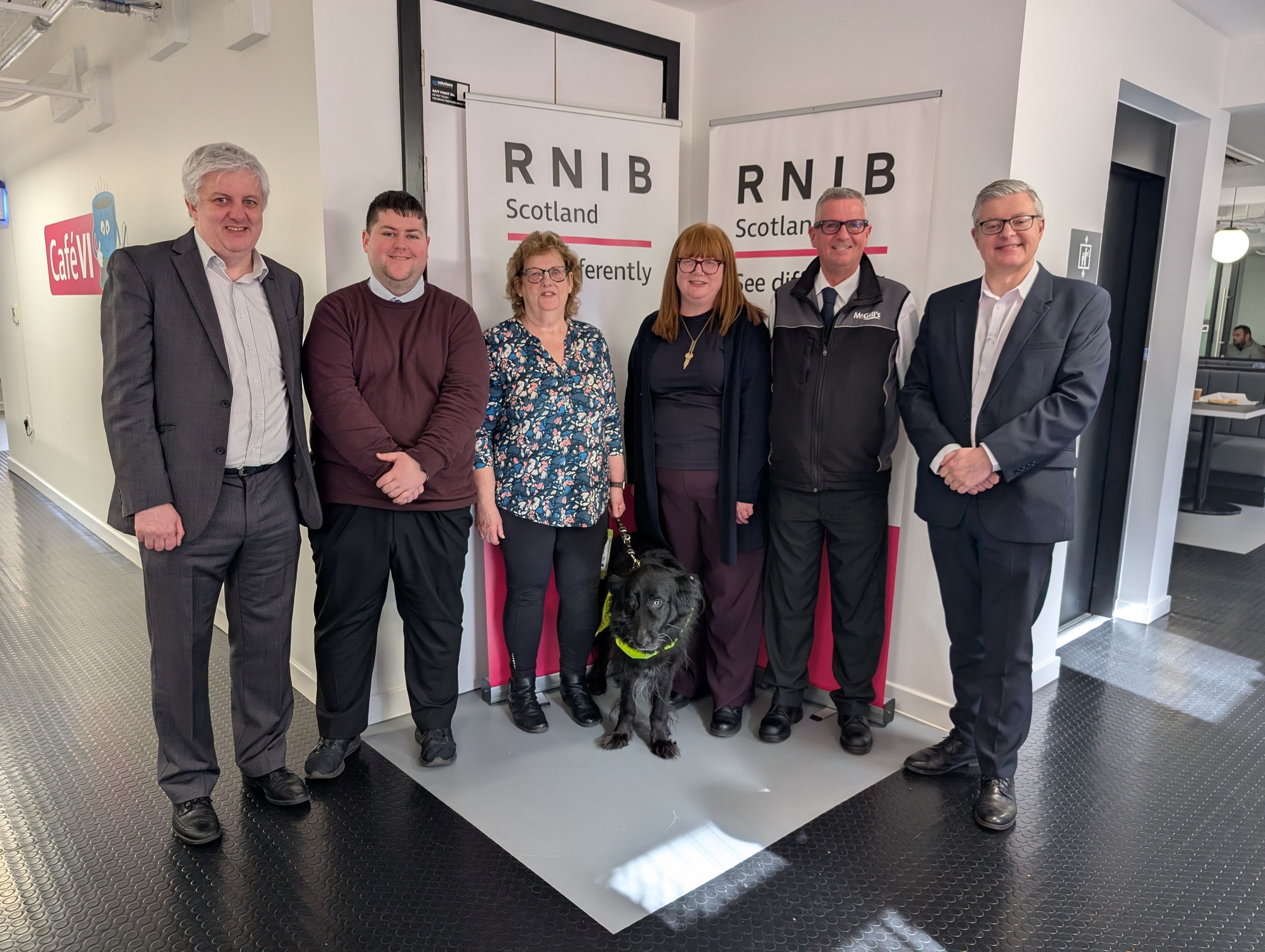 S2 Ep1665: RNIB Scotland Swap With Me Project Milestone - James Adams  & Stuart McMillan MSP