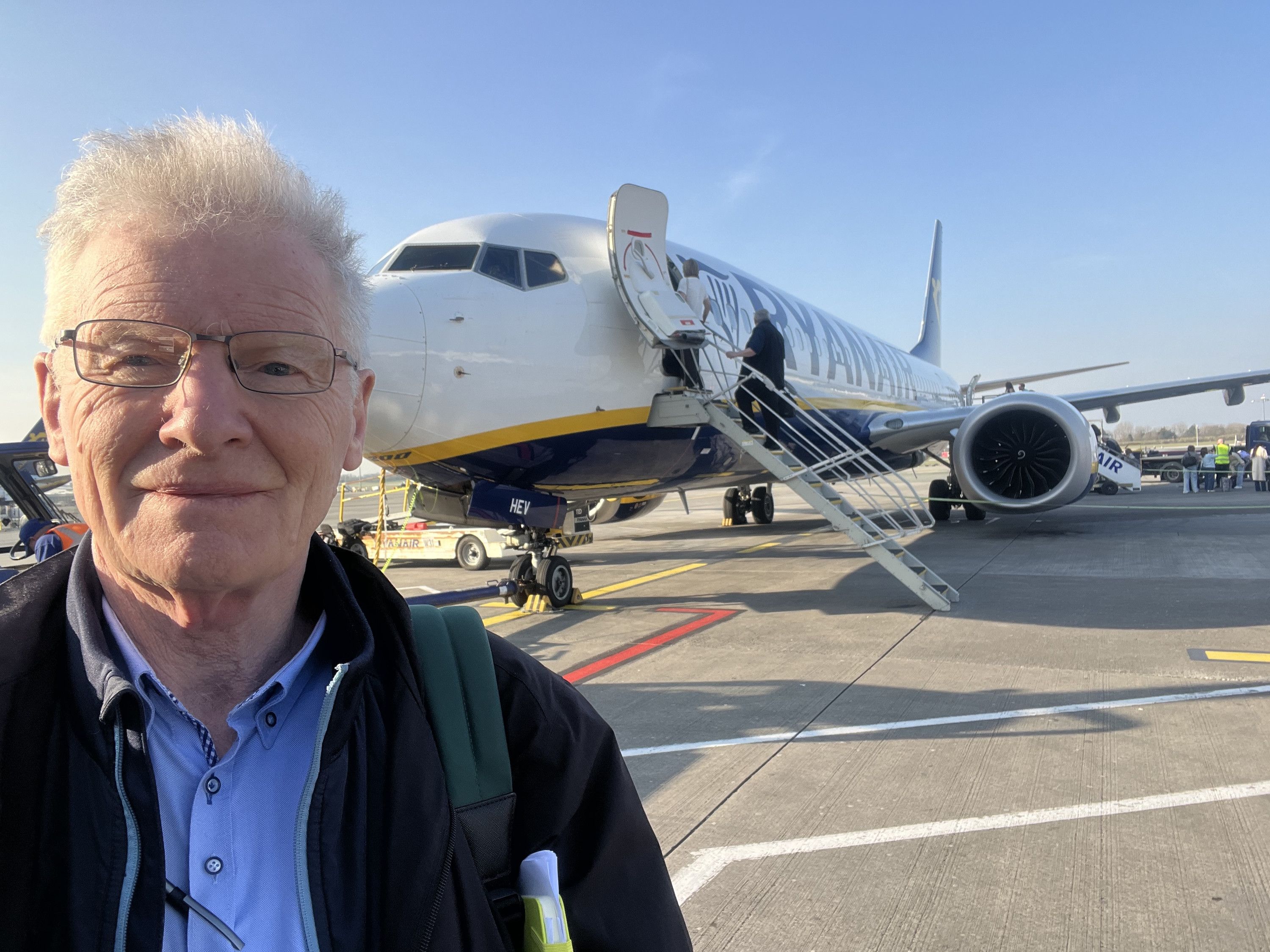 Ryanair carries me to Faro #Audio365