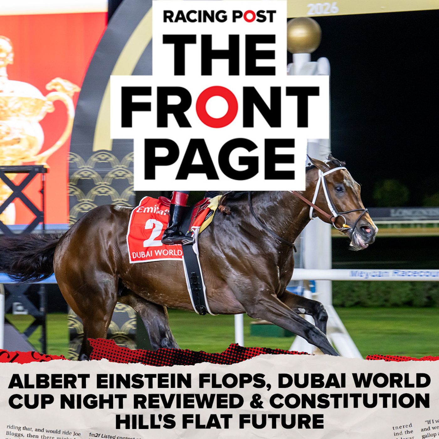 Albert Einstein flops, Dubai World Cup night reviewed & Constitution Hill's Flat future