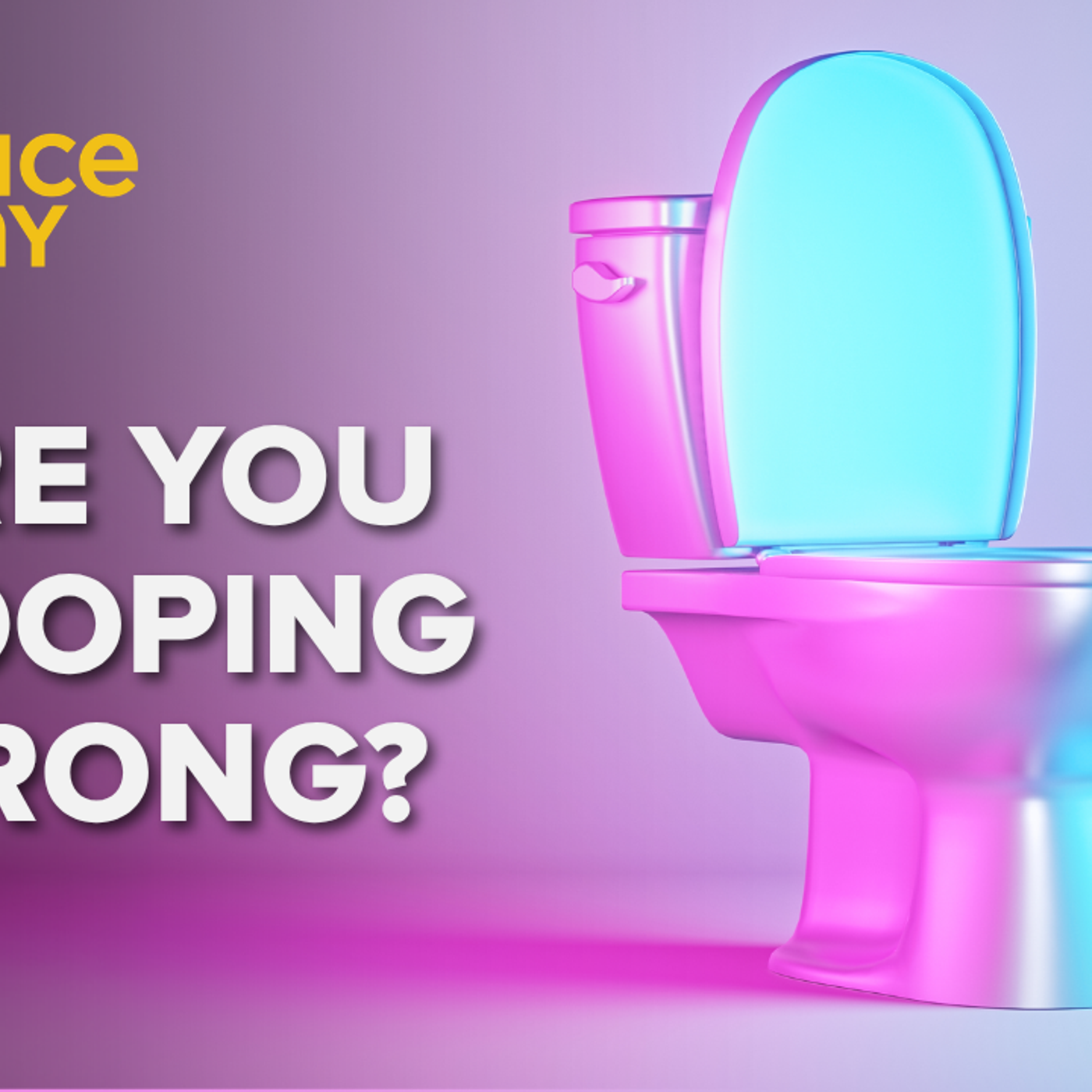 1269: How to poop better, according to a gastroenterologist episode artwork