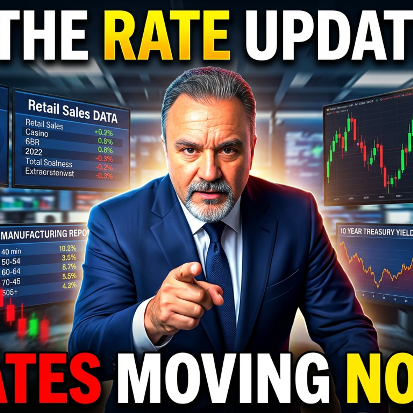 🚨 LIVE: Mortgage Rates Moving NOW — Jobs, Retail Sales & Markets React  PART 2