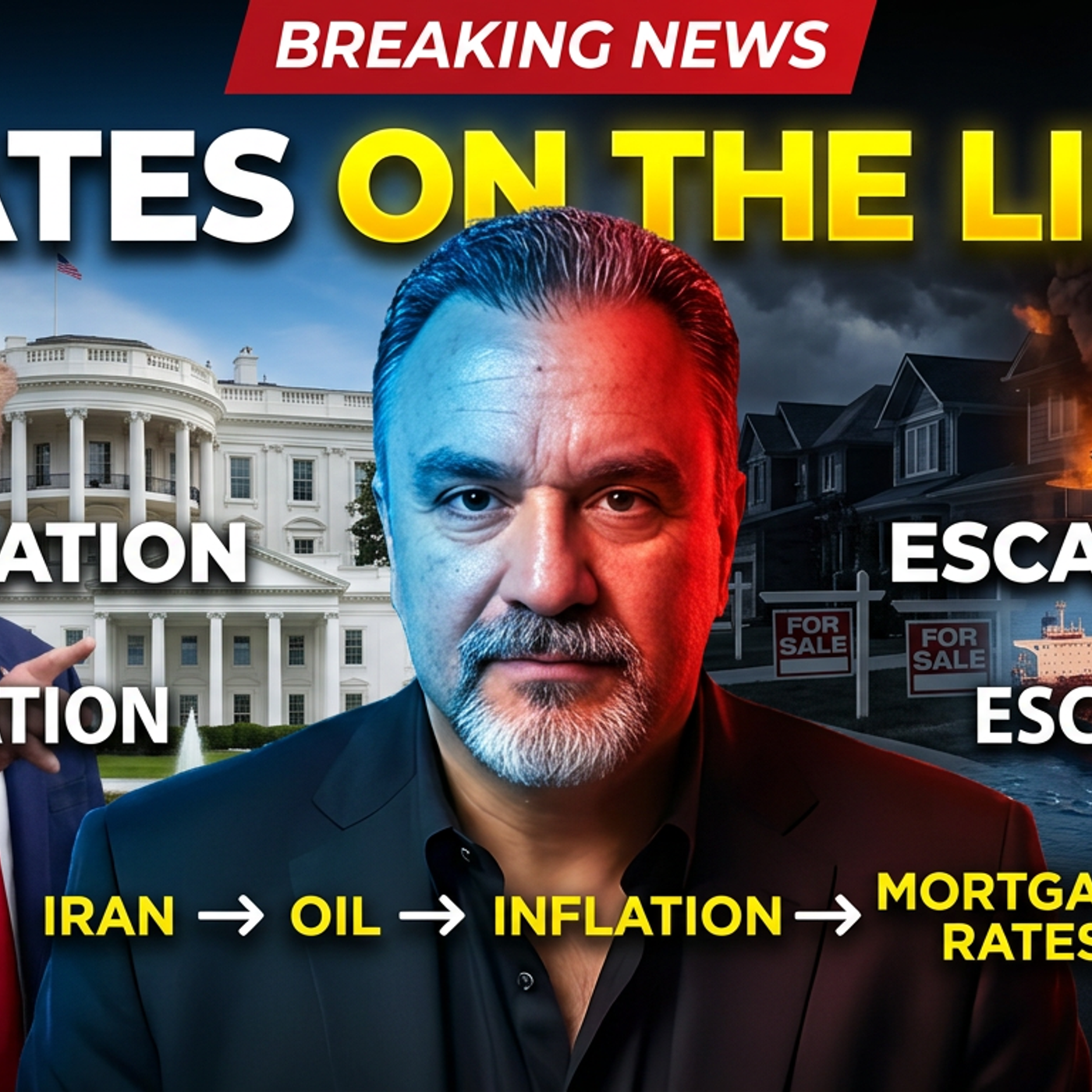 Trump vs Iran: Armageddon or Deal? What It Means for Mortgage Rates (LIVE)