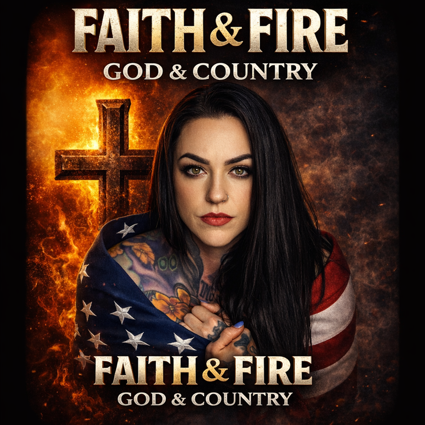 Faith & Fire God & Country podcast artwork