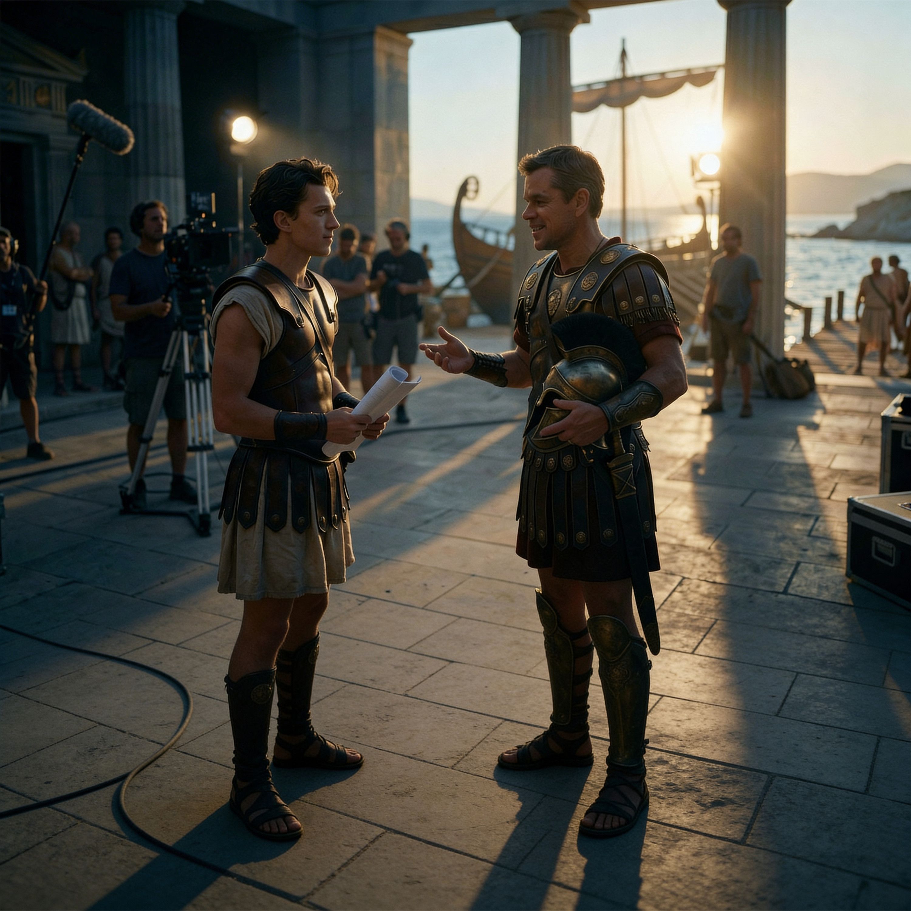 537: Podcast IA - Tom Holland reveló una enseñanza inolvidable de Matt Damon durante el rodaje de The Odyssey episode artwork