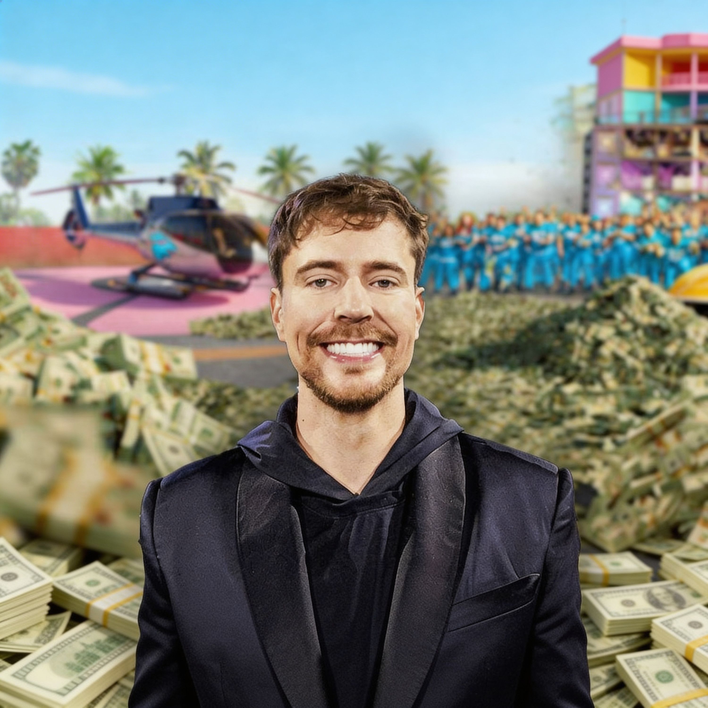 543: Podcast IA - Cuadrículas, dobles en acción y tareas cronometradas: la fórmula de MrBeast para revolucionar los contenidos digitales episode artwork