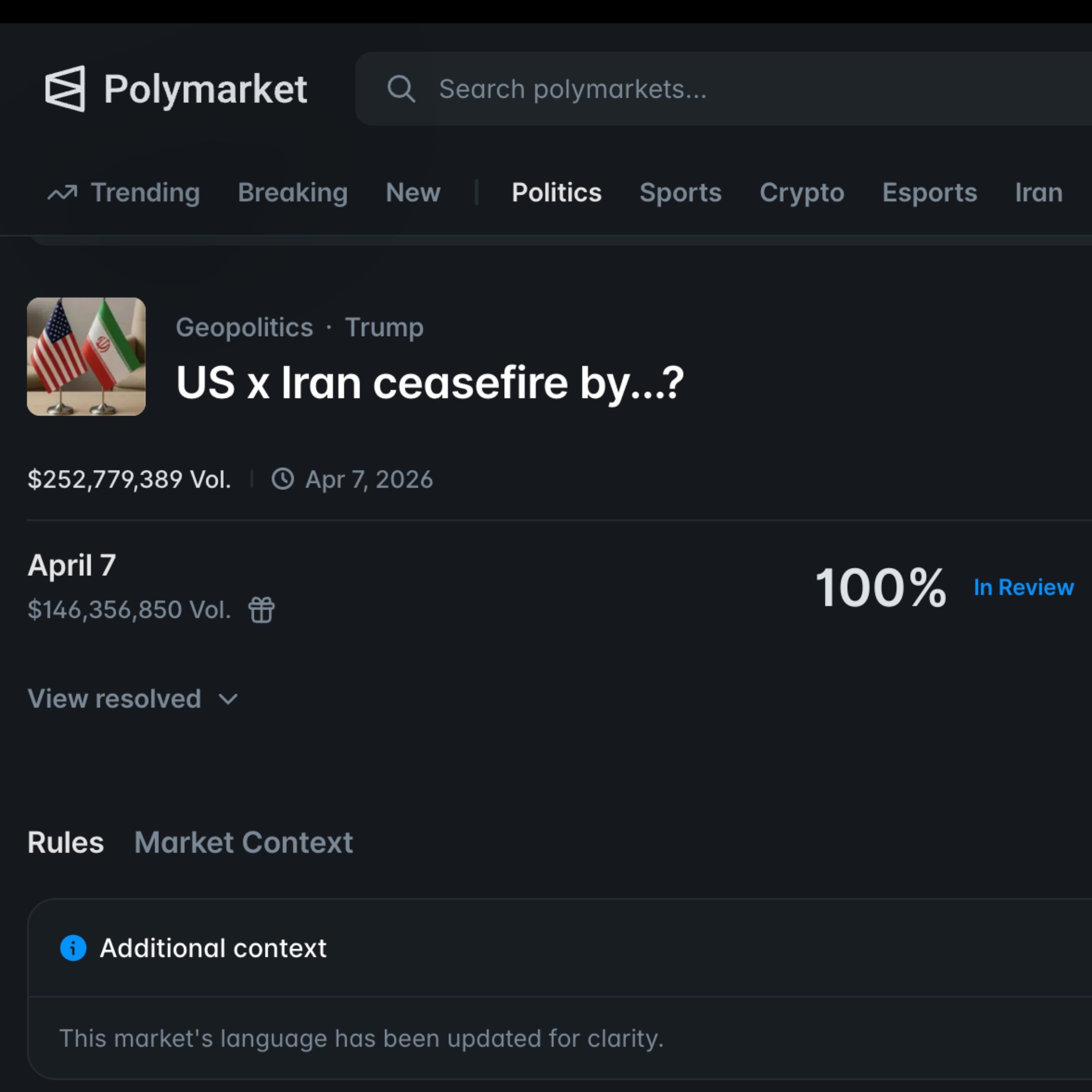 Prediction Markets: All Bets Are War