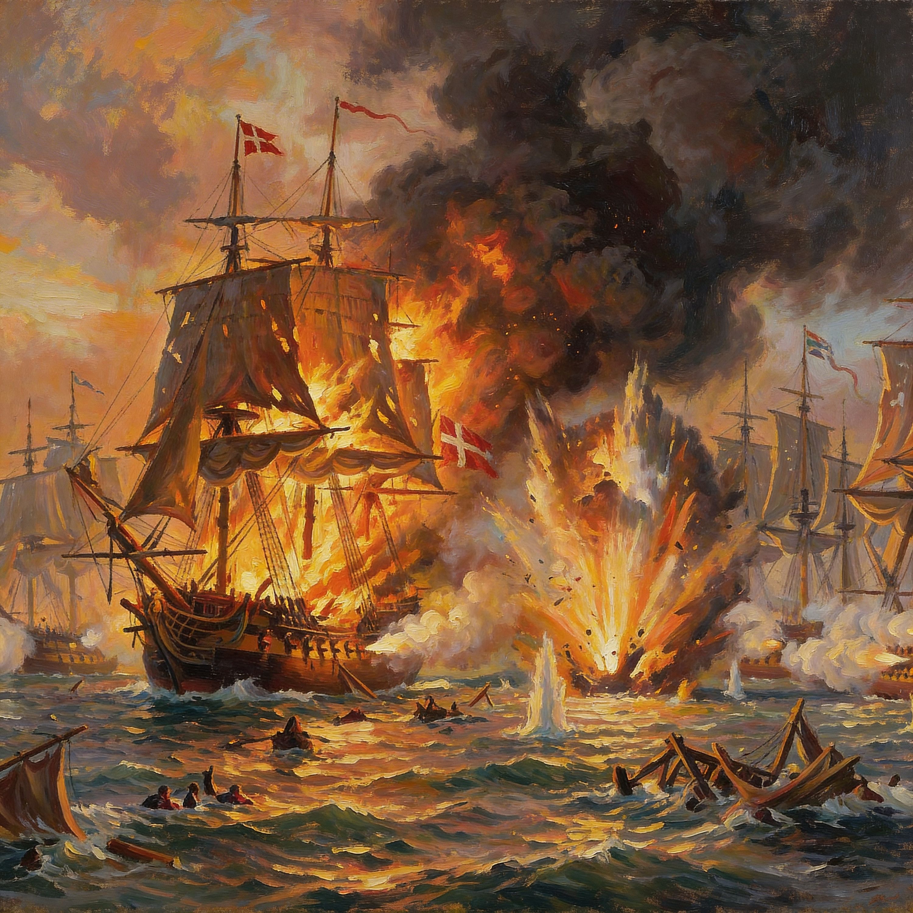 553: Podcast IA - El rescate del Dannebroge revela secretos de la batalla naval de 1801 episode artwork