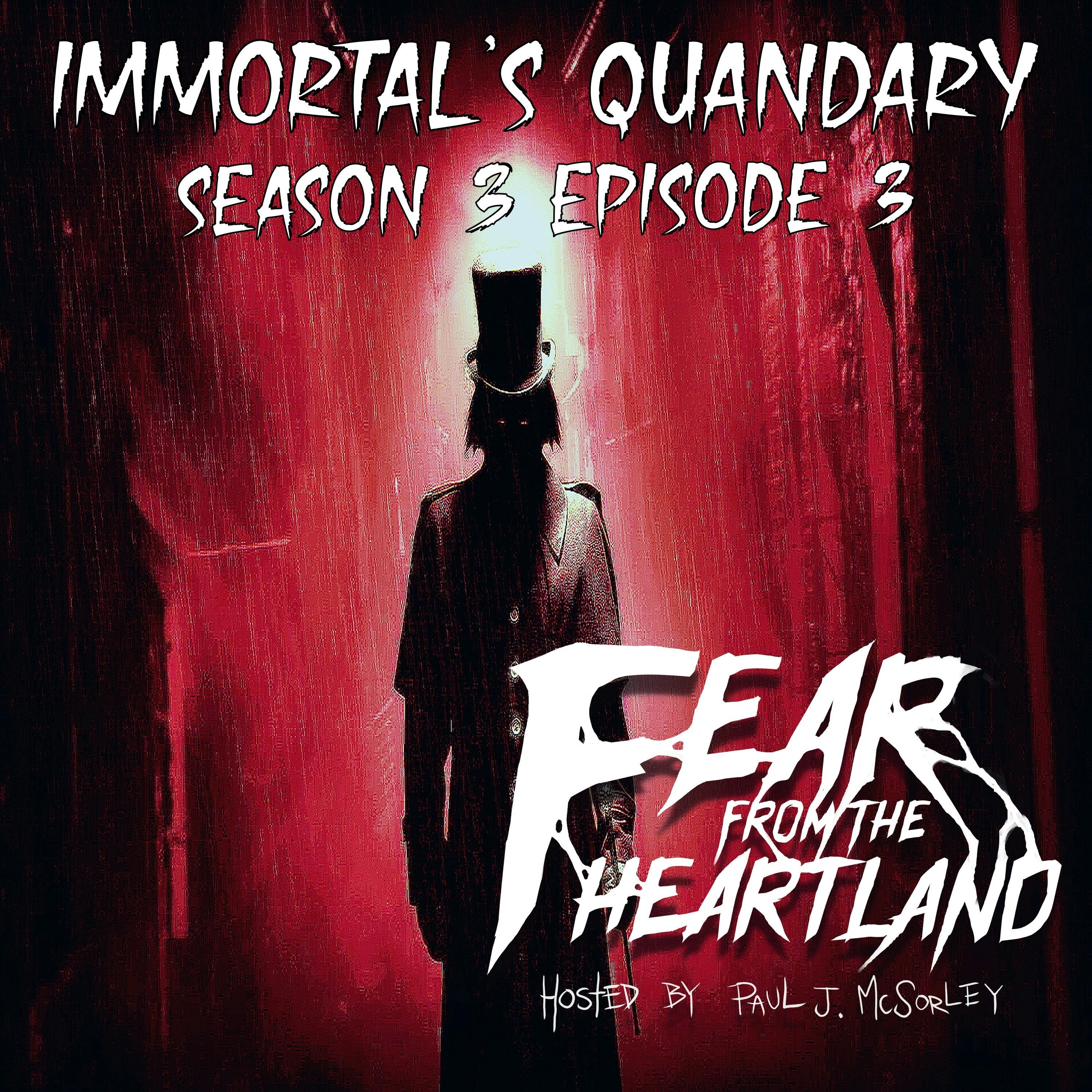 S3 Ep13: S3E03: Immortal's Quandary - Fear From The Heartland
