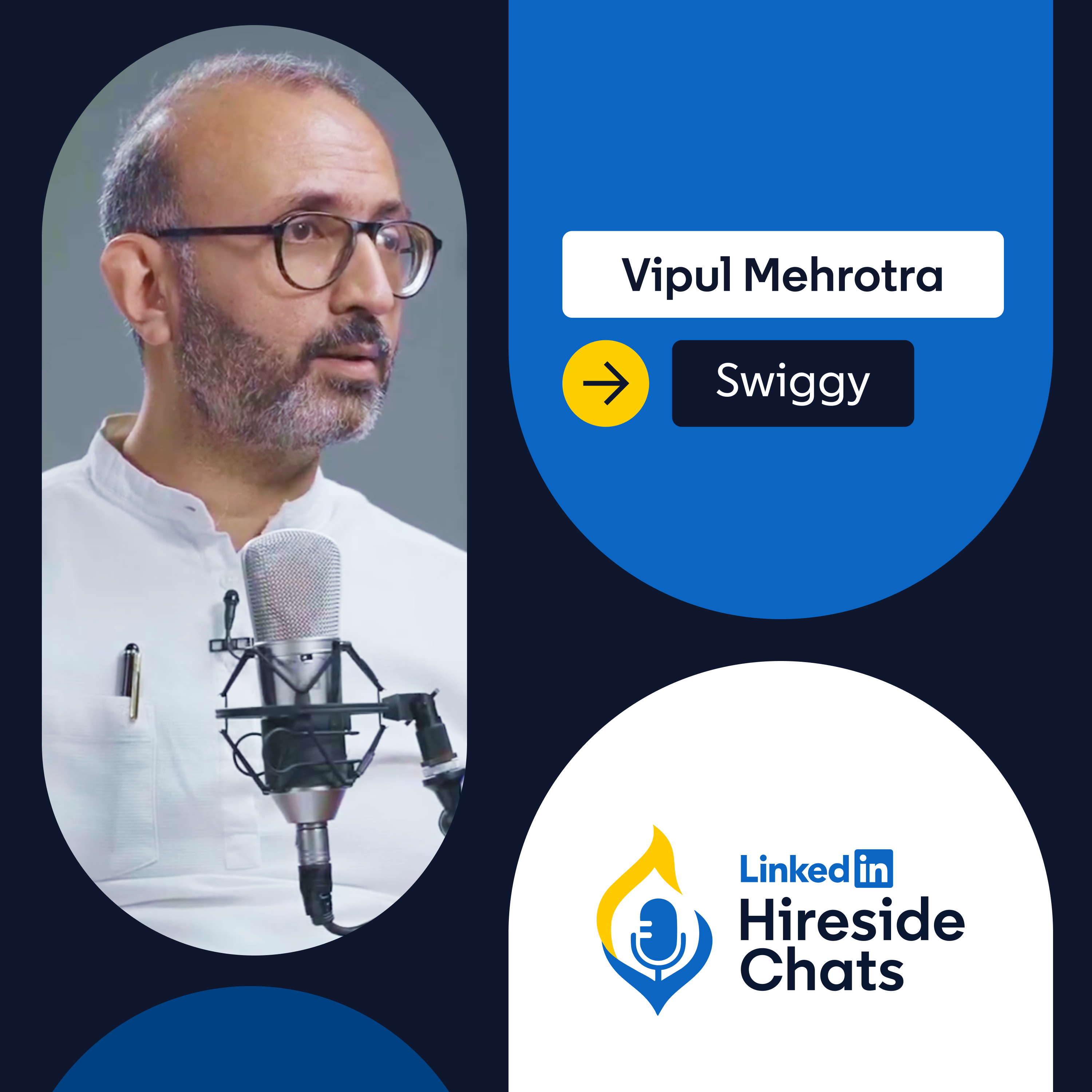1: Ep 001 - Vipul Mehrotra, VP Talent Acquisition, Swiggy episode artwork