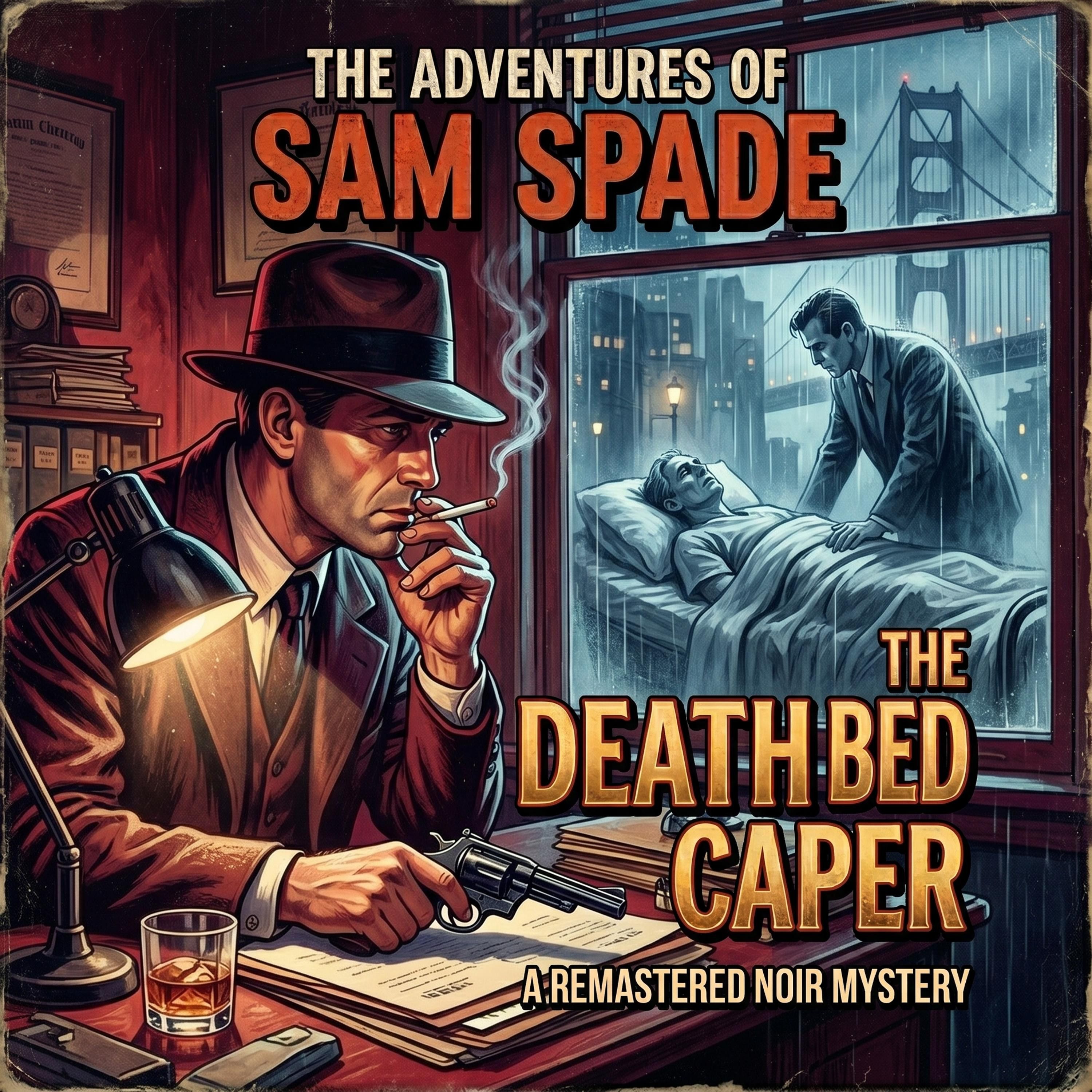 The Adventures of Sam Spade: The Death Bed Caper [Remastered]