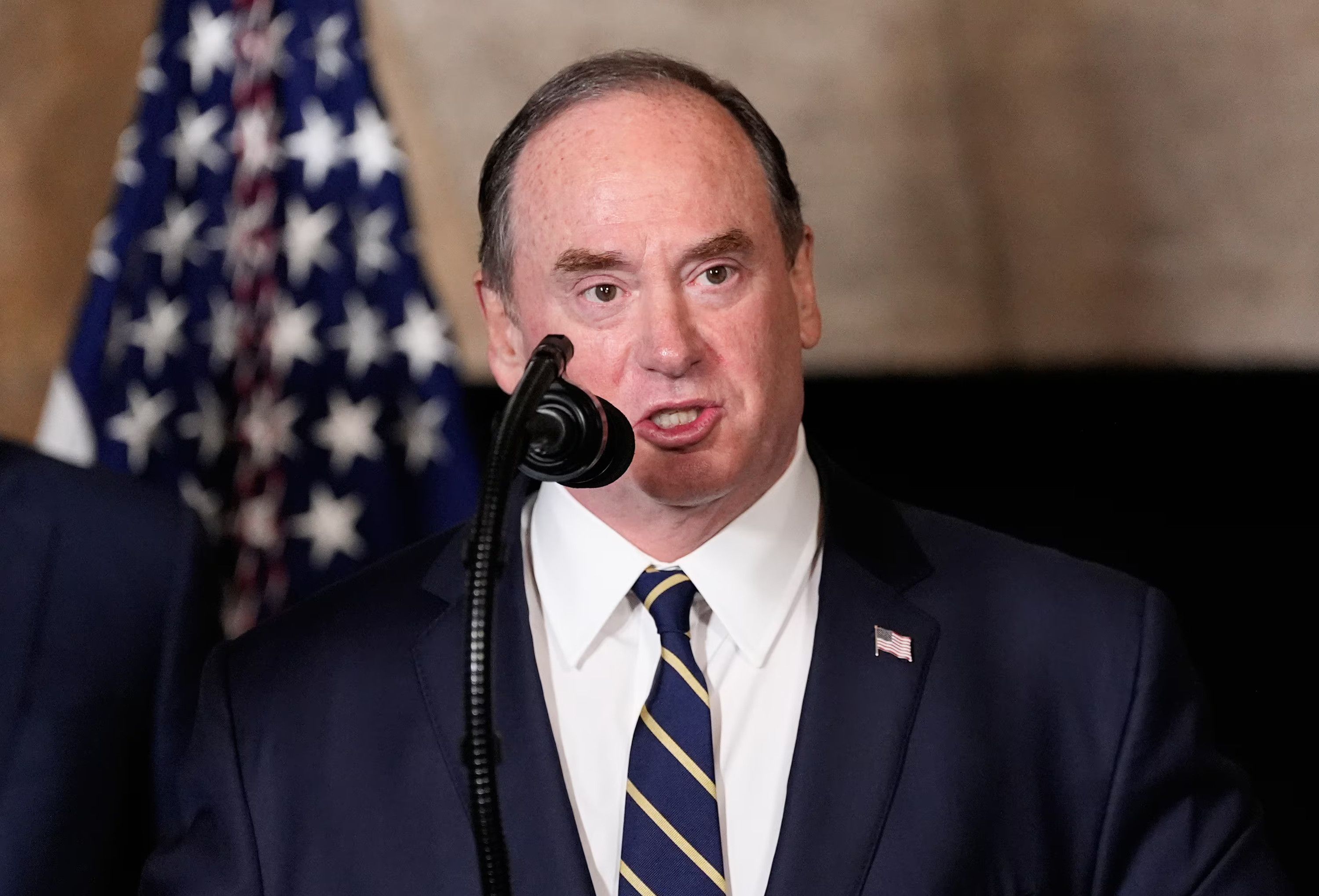 April 22, 2026 - AS IT BROKE: U.S. Navy Secretary ousted in the middle of Trump's naval blockade of Strait of Hormuz