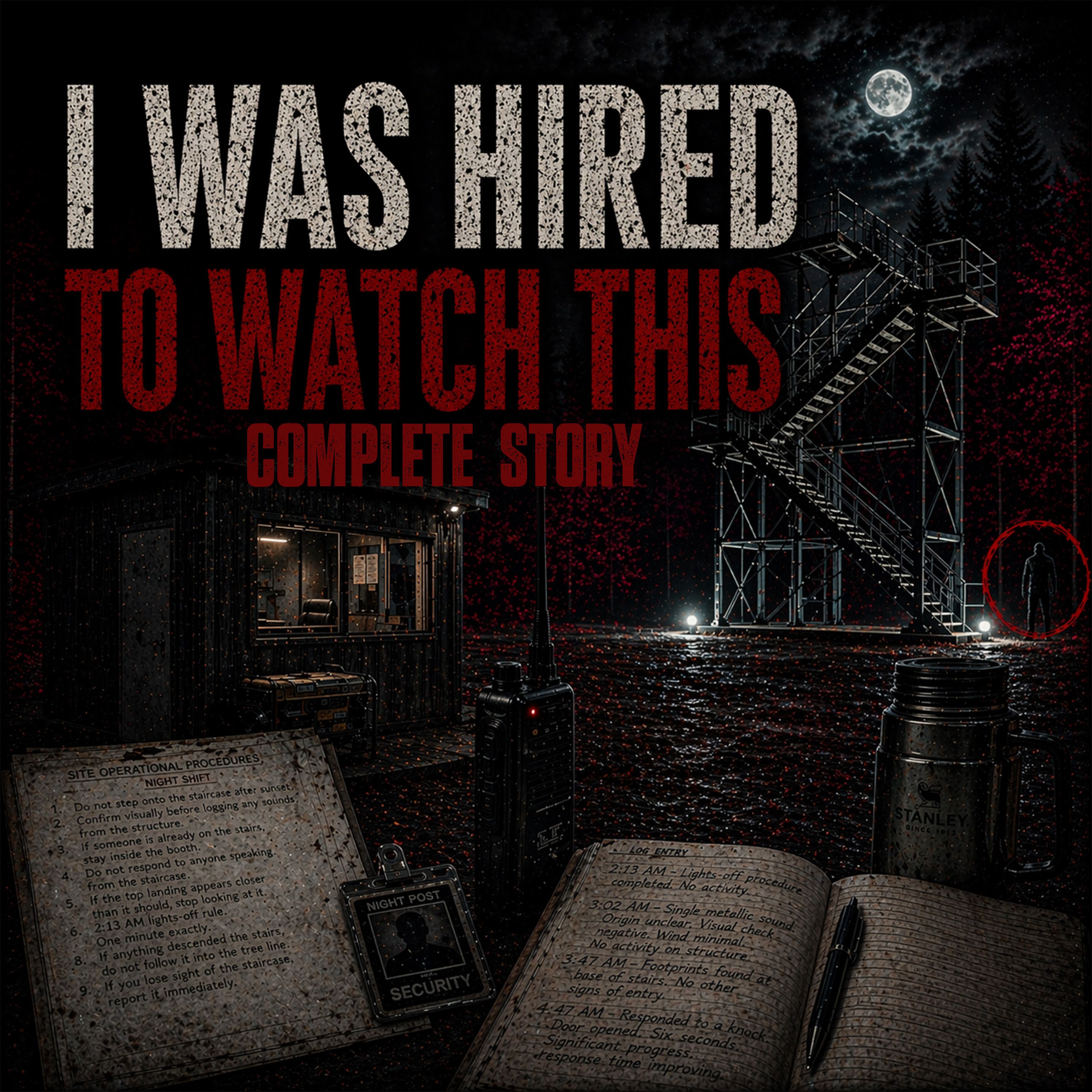 I Took a Security Job Watching a Staircase in the Woods. I Thought It Was a Joke Until Something Used It! COMPLETE STORY