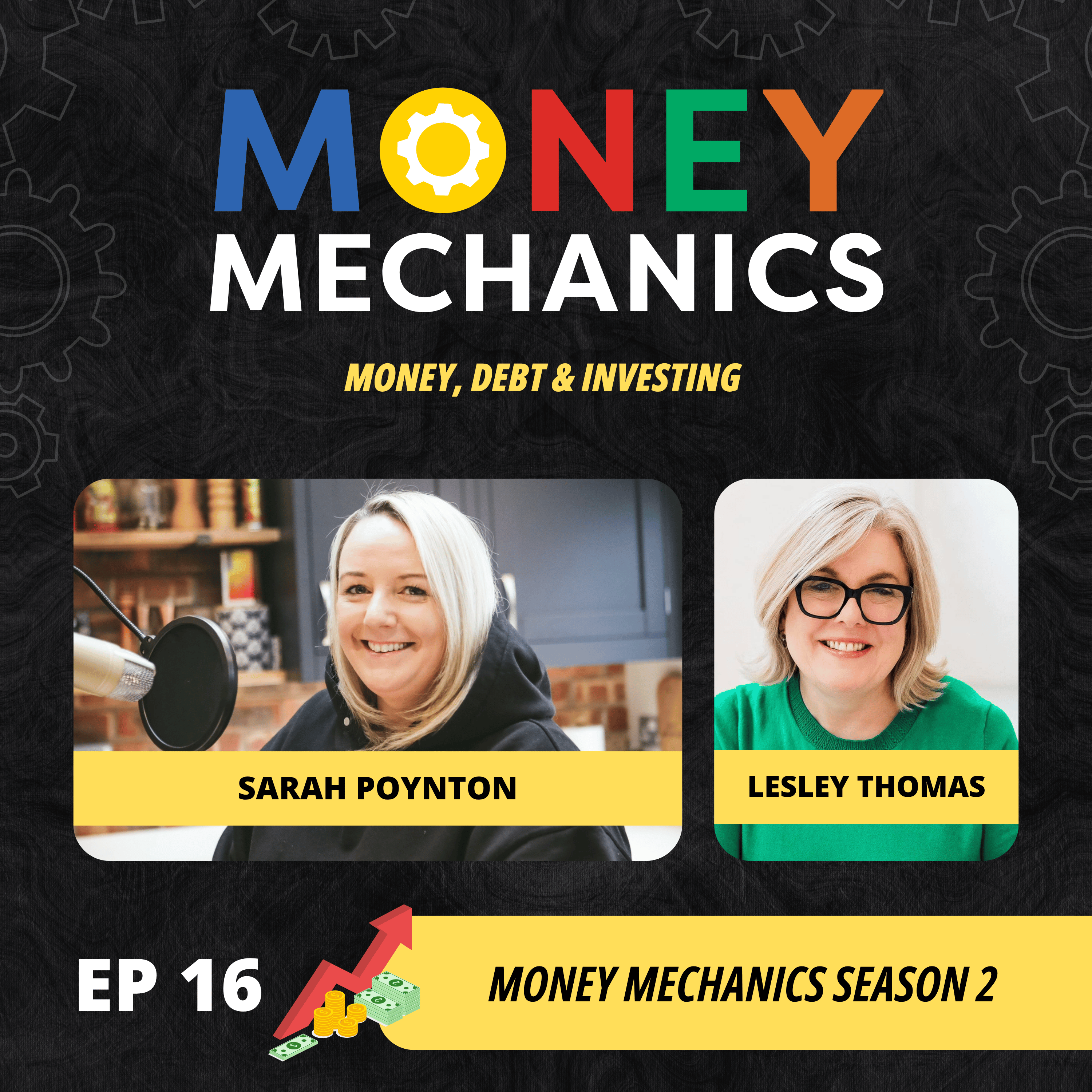 S2 Ep16: Money Mechanics - Money Confidence, Financial Literacy & Why Your Emotions Drive Your Money Decisions with Lesley Thomas & Sarah Poynton episode artwork