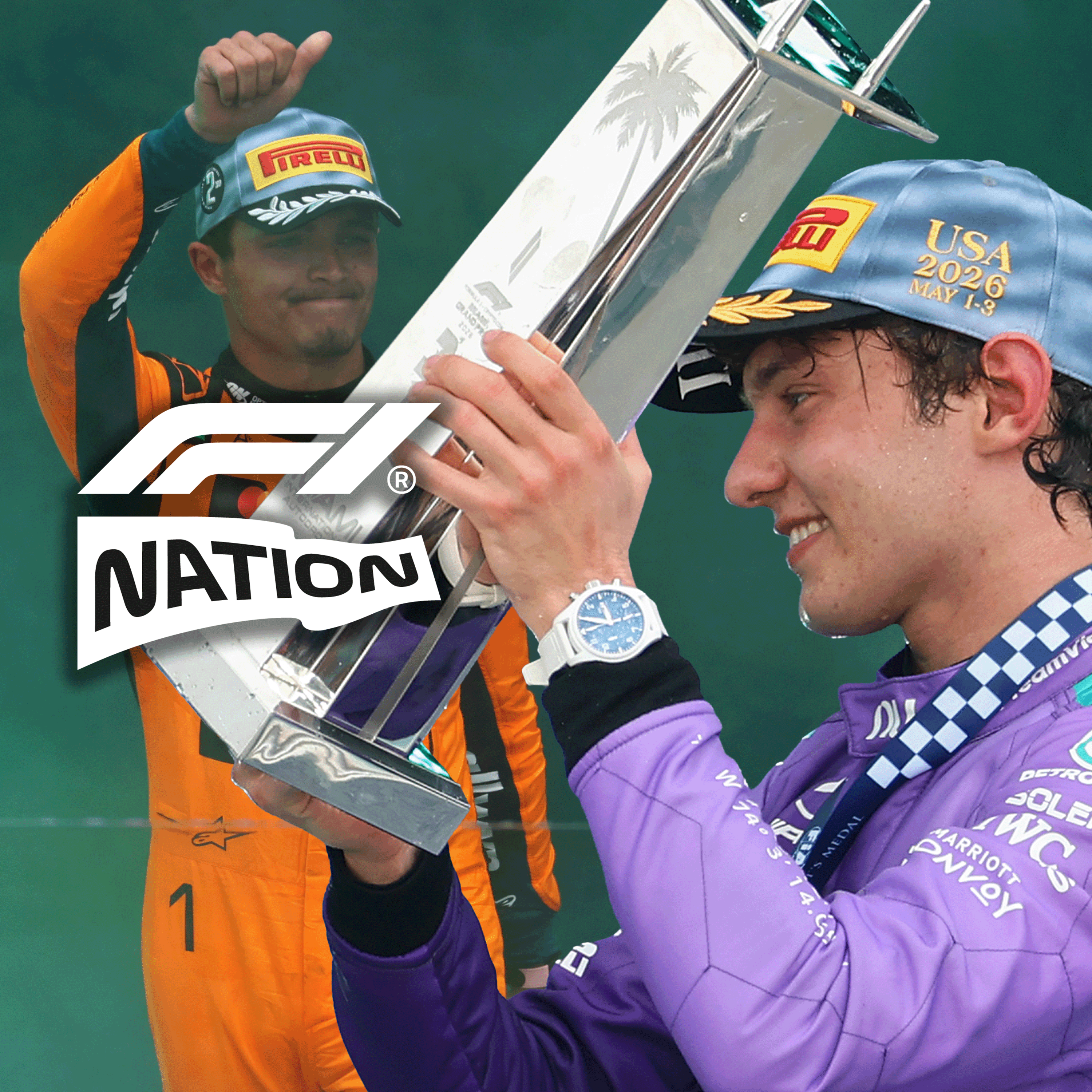 Kimi wins under pressure, but are McLaren closer? Miami GP Review with James Hinchcliffe + Lawrence Barretto