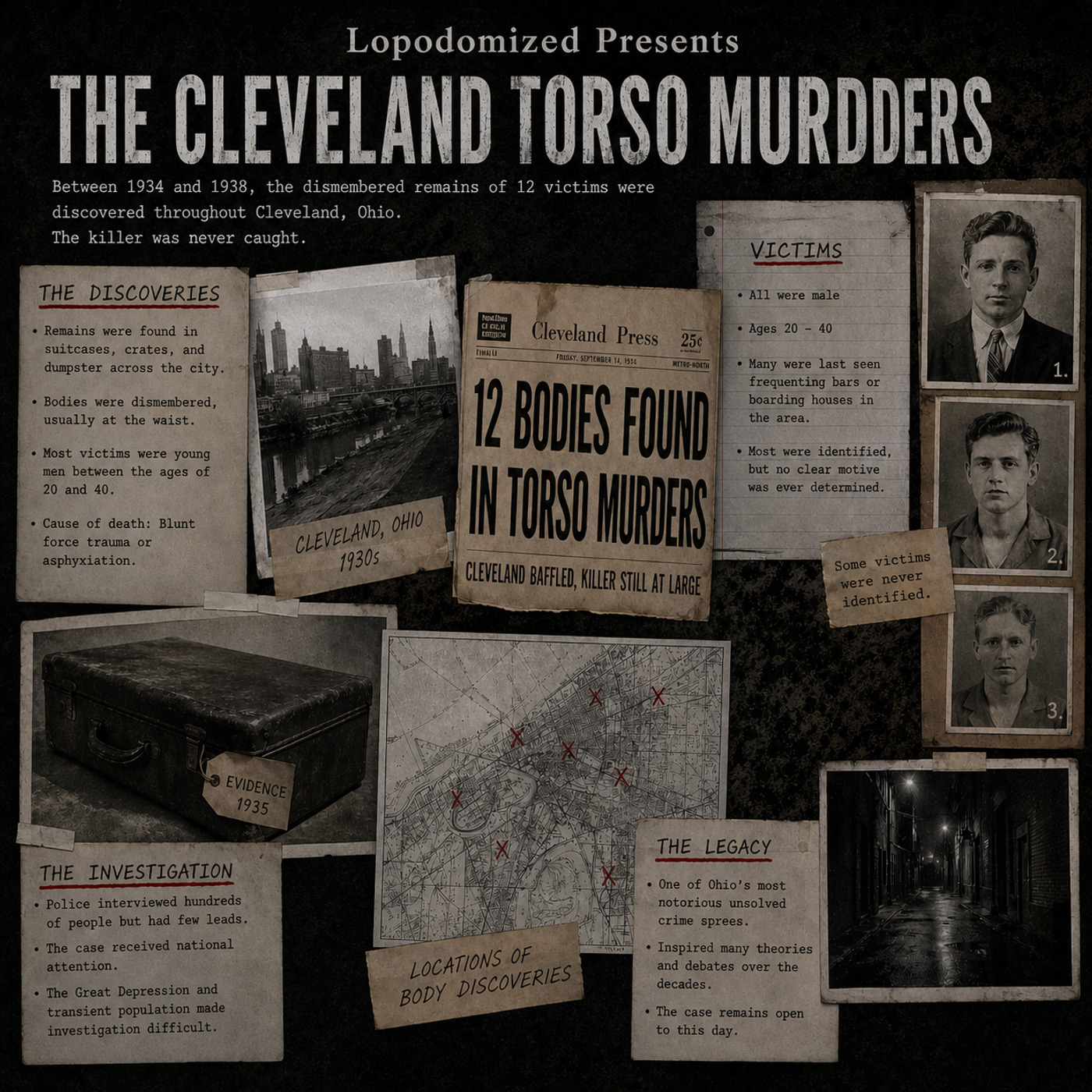 74: The Cleveland Torso Murders episode artwork