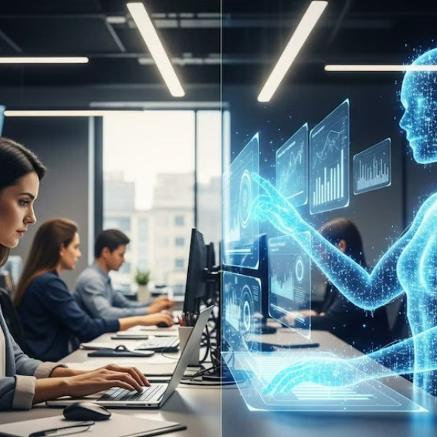 Podcast IA - La inteligencia artificial transforma el valor de las habilidades humanas en el trabajo episode artwork