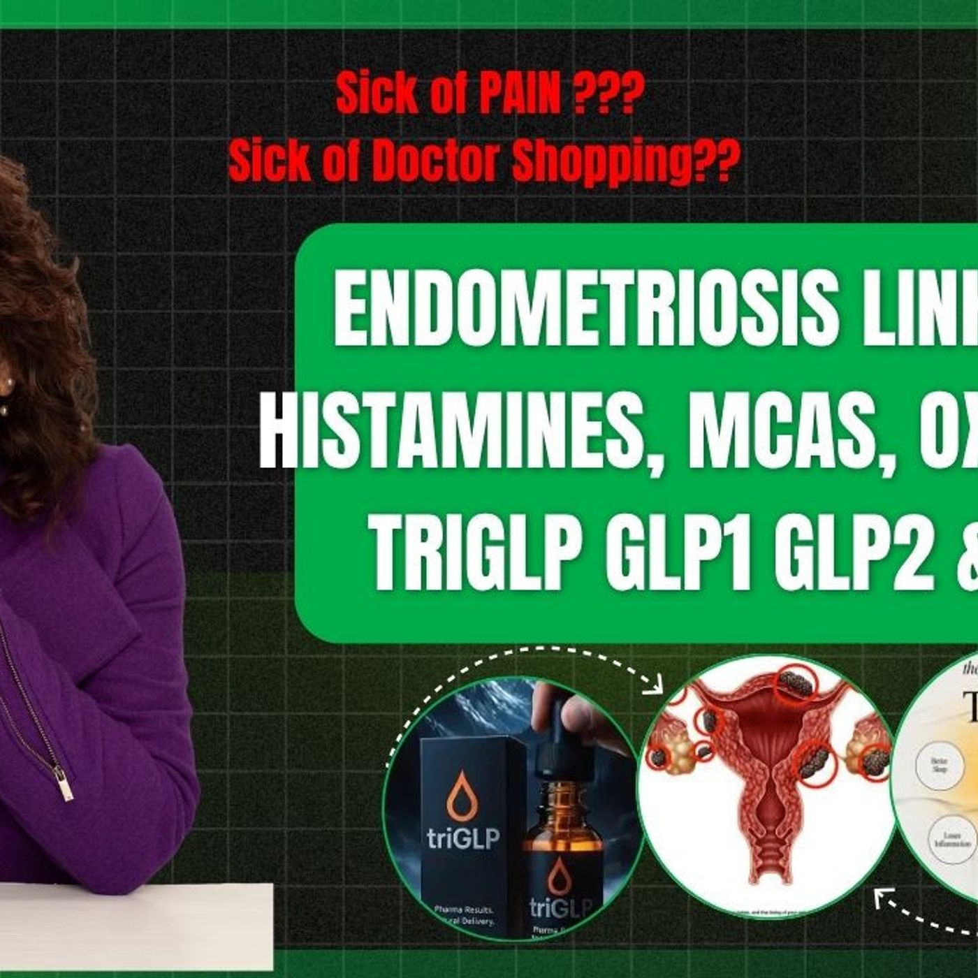351: Endometriosis OUCH!! Inflammation, Hormones, Histamine, Oxalates & Whole‑Body Healing with Madonna