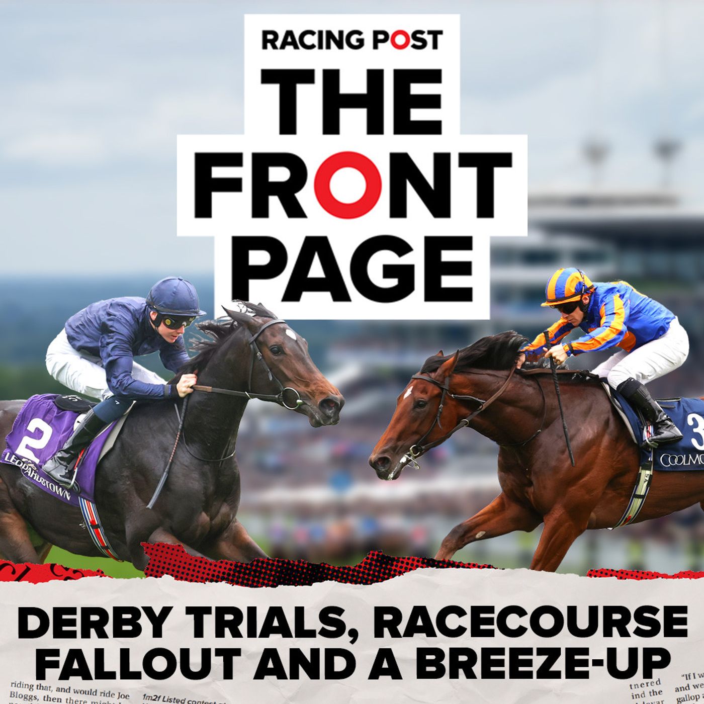 406: Derby trials, racecourse fallout and a breeze-up market correction | The Front Page episode artwork