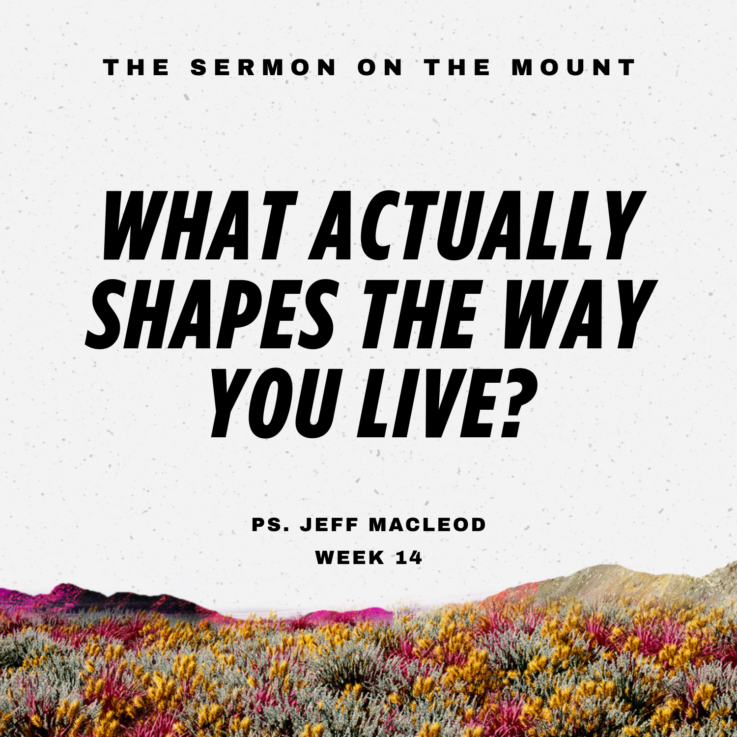 S3 Ep84: Two Masters, One Choice | The Sermon on the Mount | Week 14 episode artwork