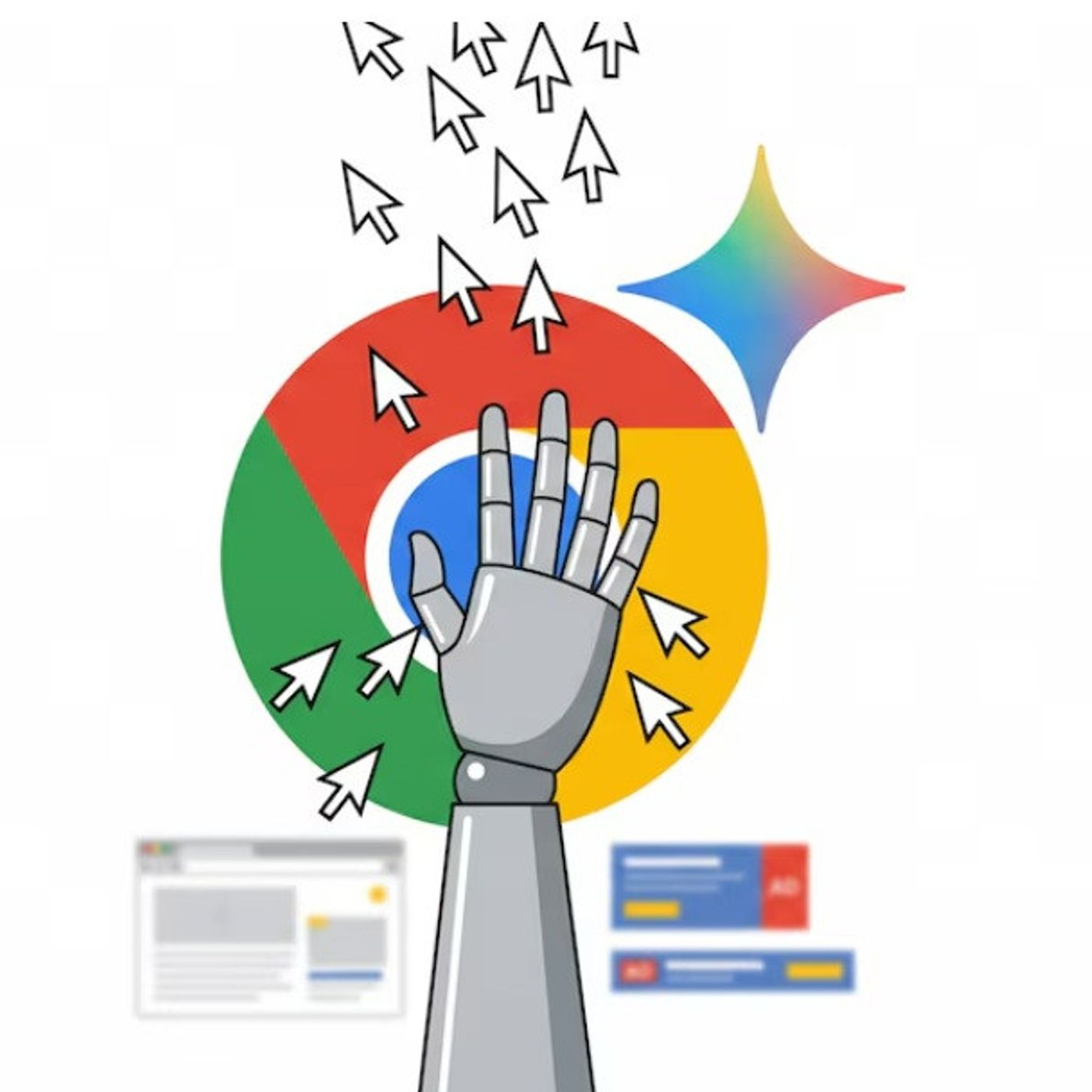 650: Podcast IA - Google dice que Chrome te ayuda a navegar: el dato es que ahora lo hace en tu lugar