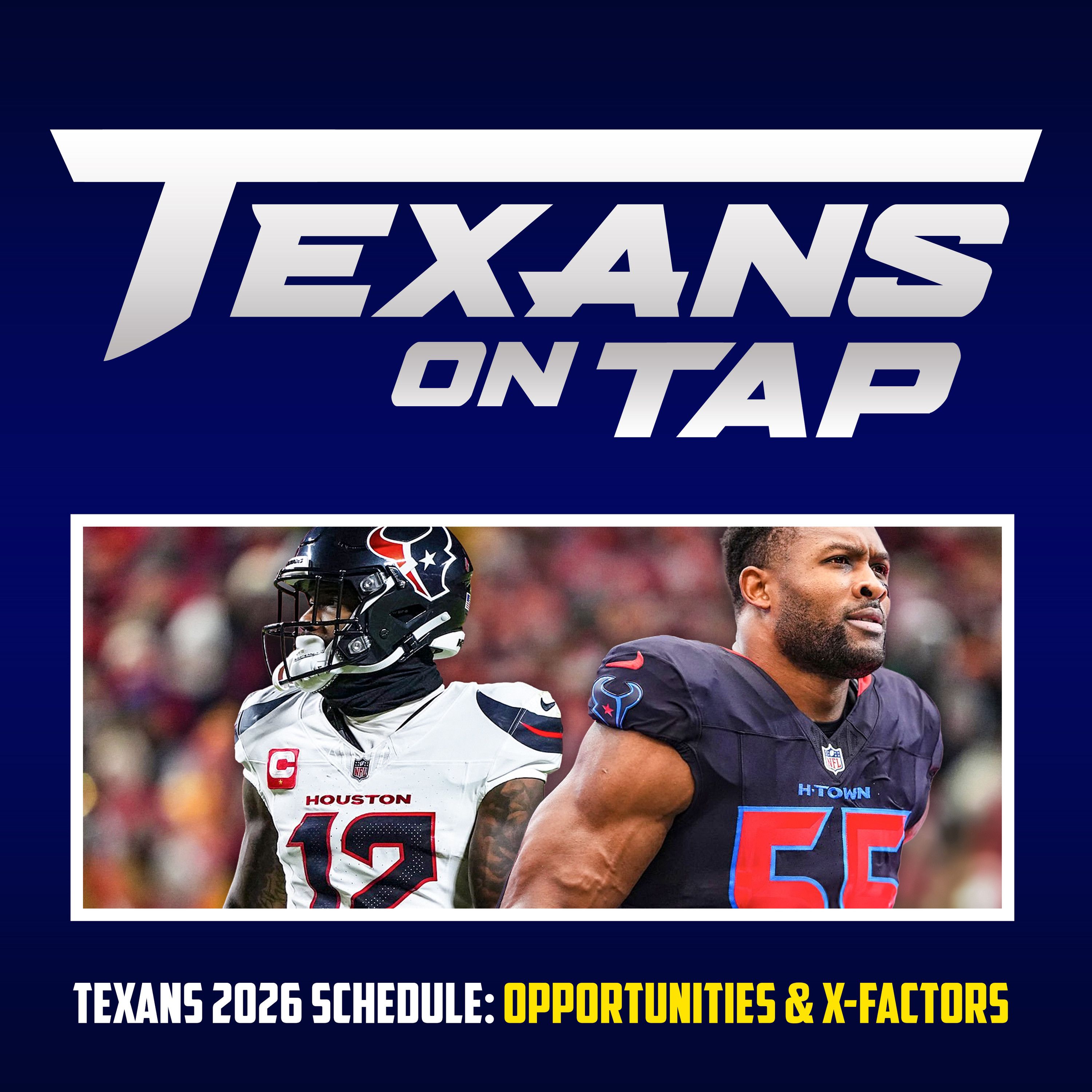 S4 Ep6: Texans 2026 schedule REACTION: Major x-factors, opportunities! episode artwork