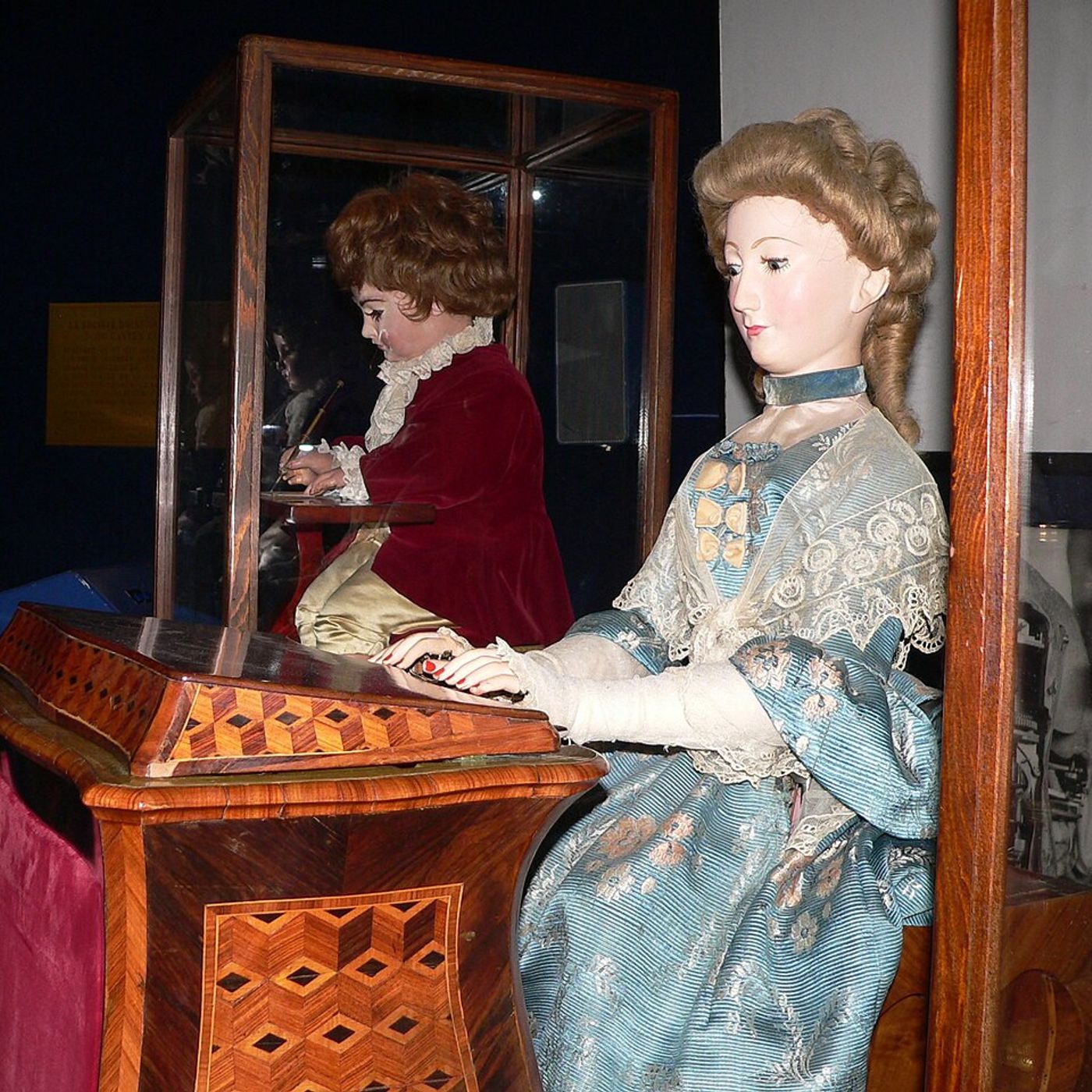 Clocks, pigeons, song, automata