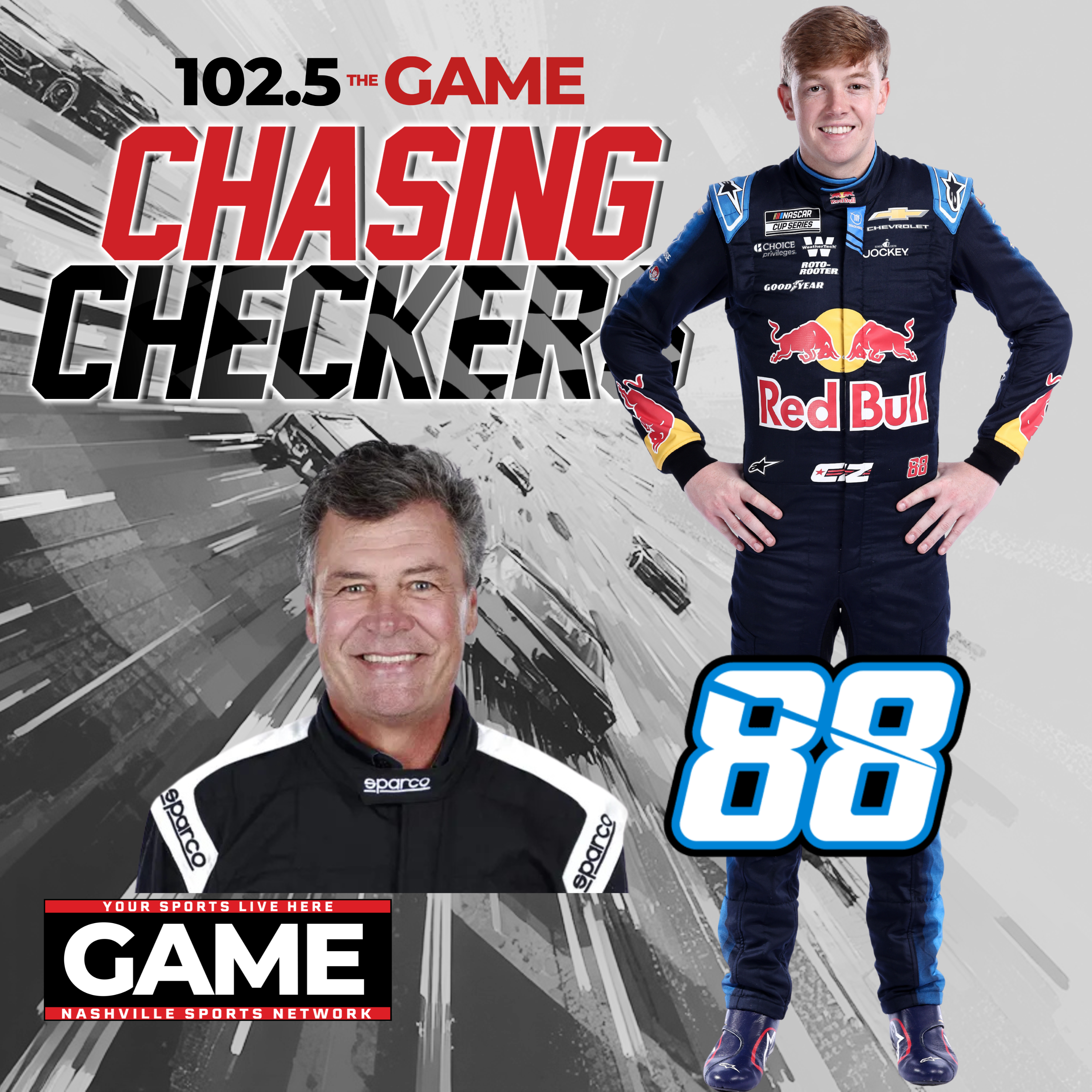 S7 Ep4: Connor Zilisch and Michael Waltrip Join, plus All Star Weekend episode artwork