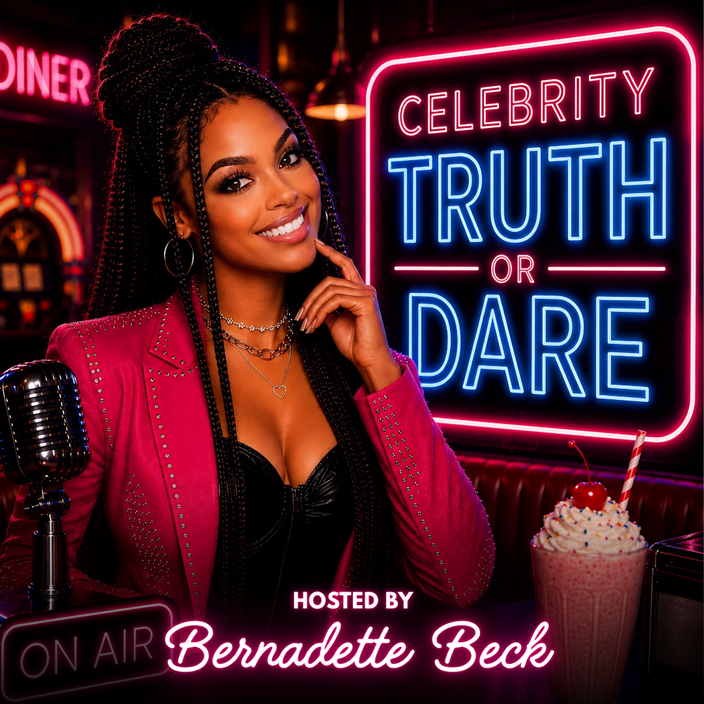Celebrity Truth or Dare with Bernadette Beck podcast artwork