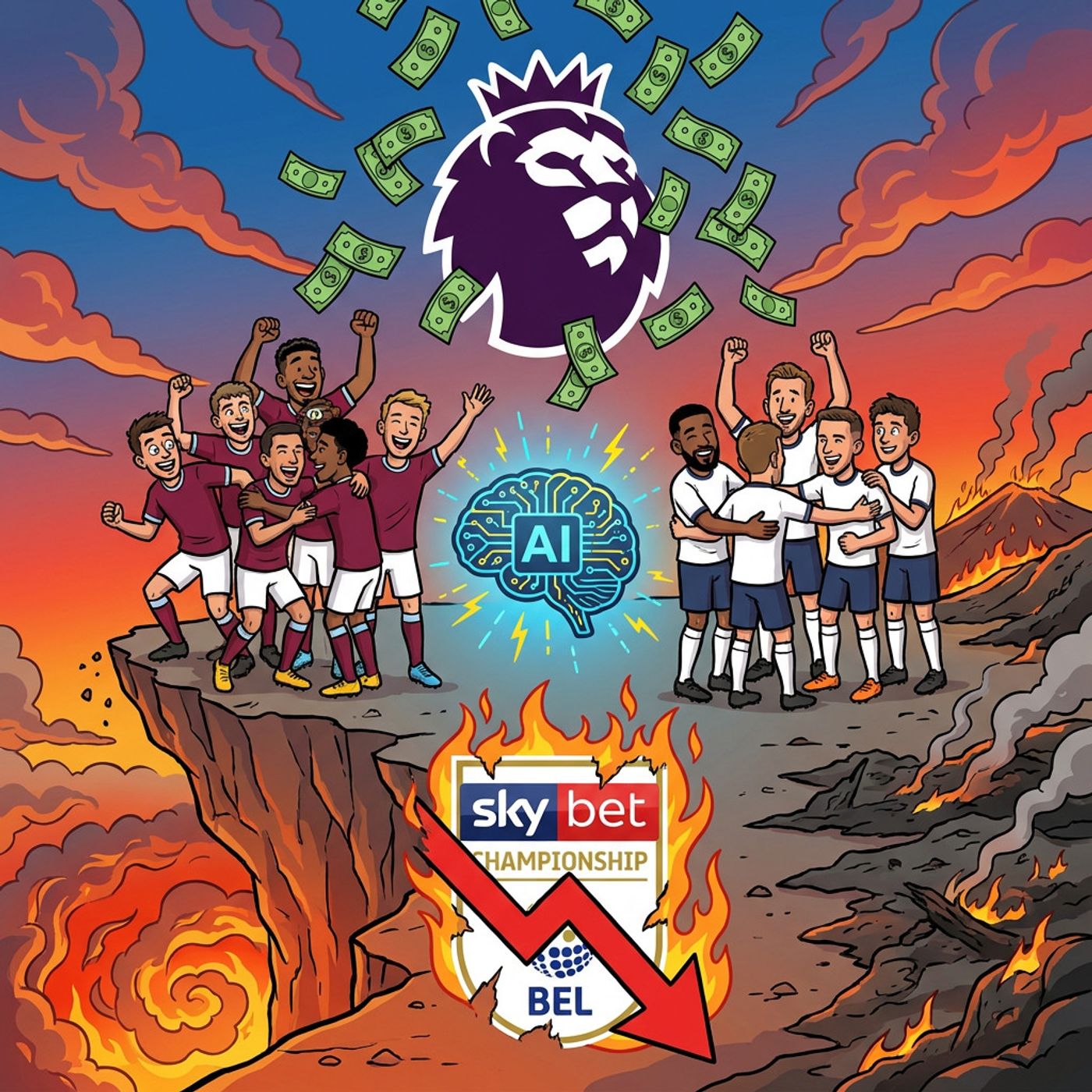 668: Podcast IA - La inteligencia artificial predijo cómo será el desenlace de la lucha por el descenso en la Premier League episode artwork