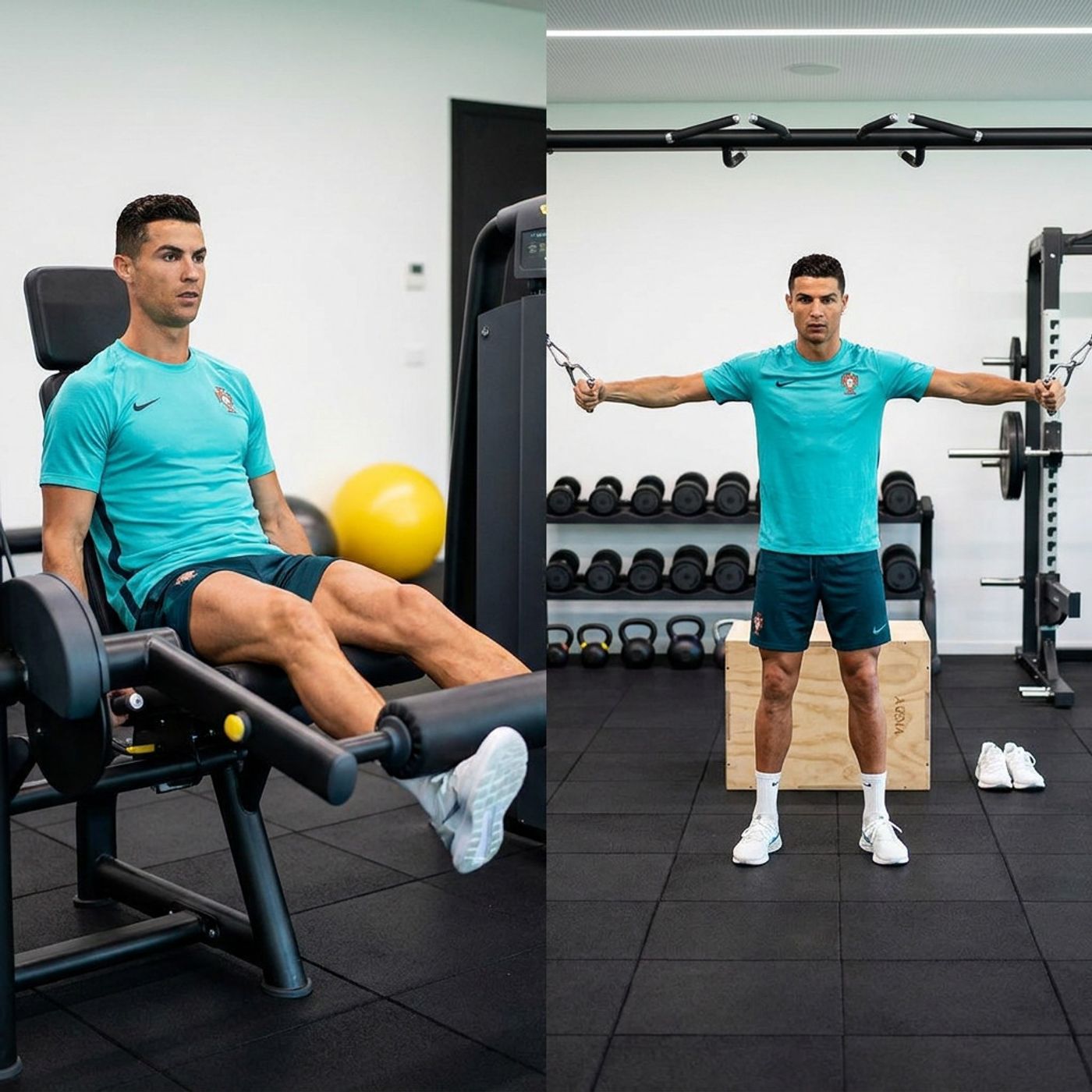 670: Podcast IA - Autodisciplina, gimnasio en casa y ética de trabajo: la rutina que mantiene a Cristiano Ronaldo en la élite mundial episode artwork
