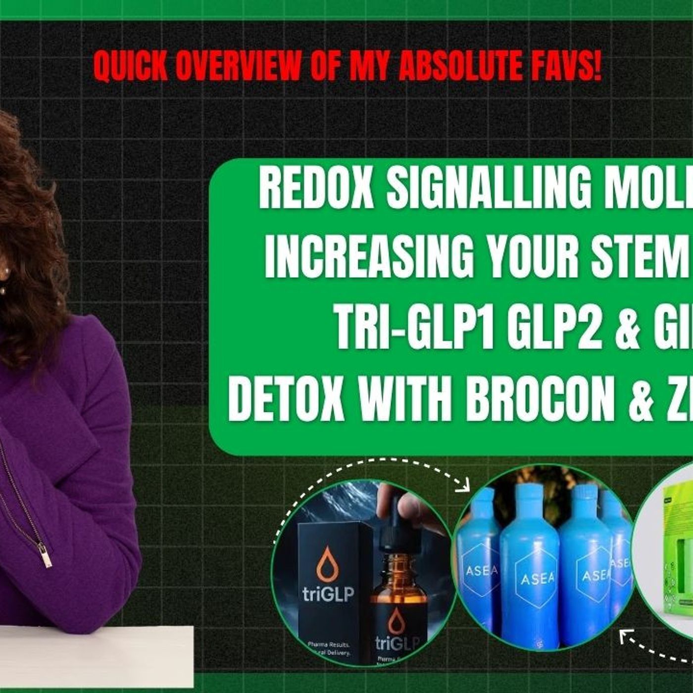 My Go‑To Supplements for Repair, Detox & Metabolic Support — All Links Below