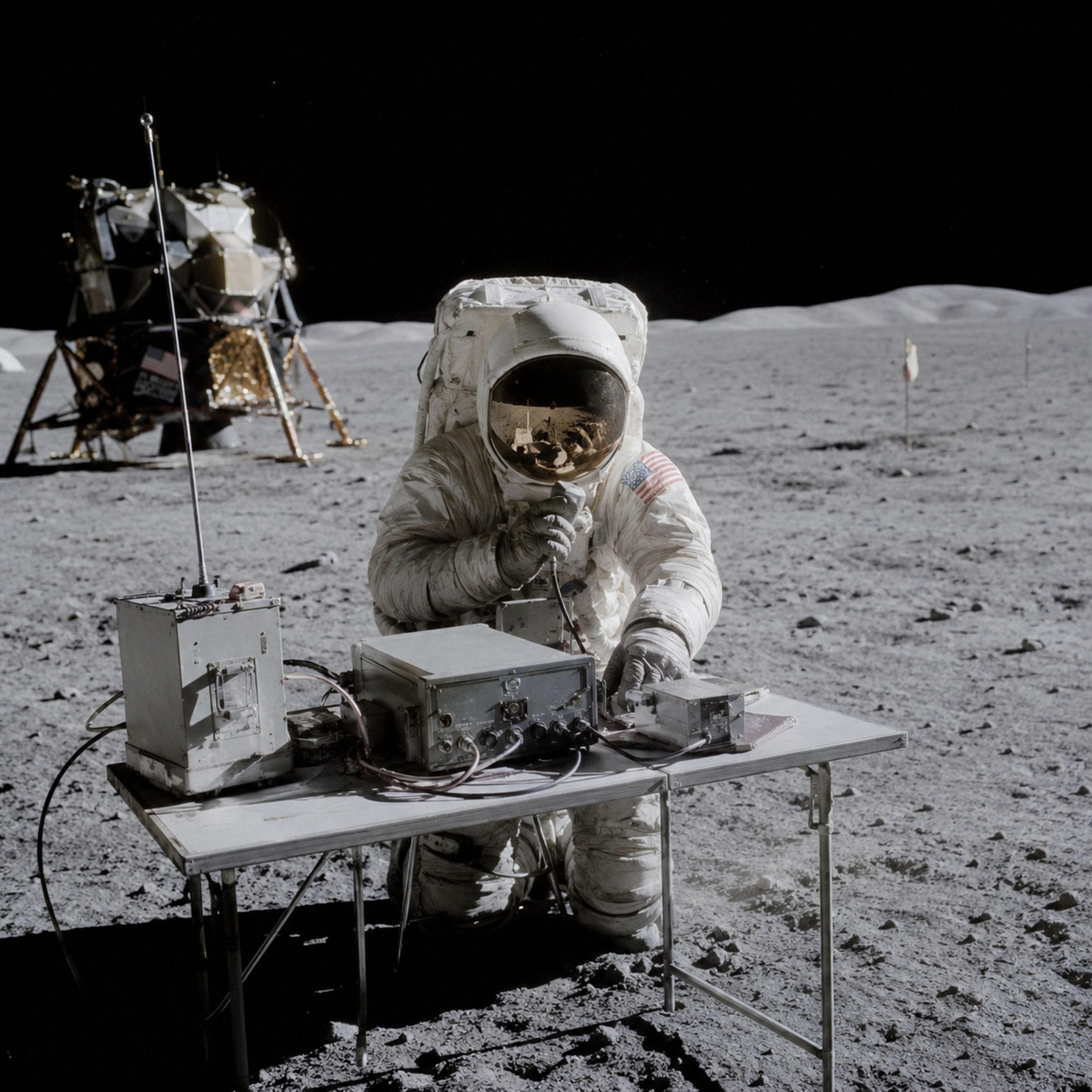 S3 Ep712: Amateuractiviteit op de maan - Langegolfzender Droitwich stopt - Einde productie RTL-SDR V4 - Tijdzenders Canada stoppen S3E712 episode artwork
