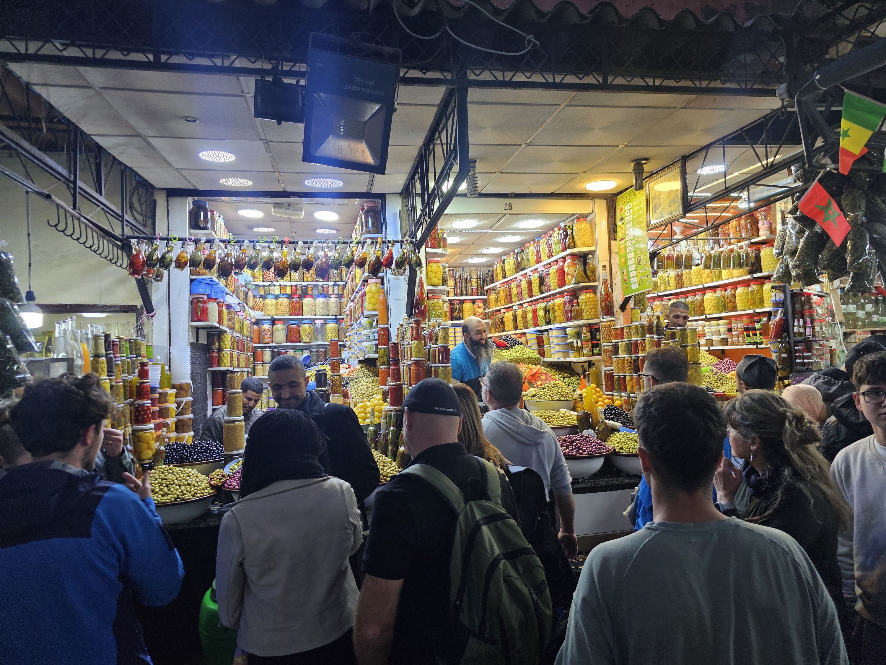 Olive stands in the medina
