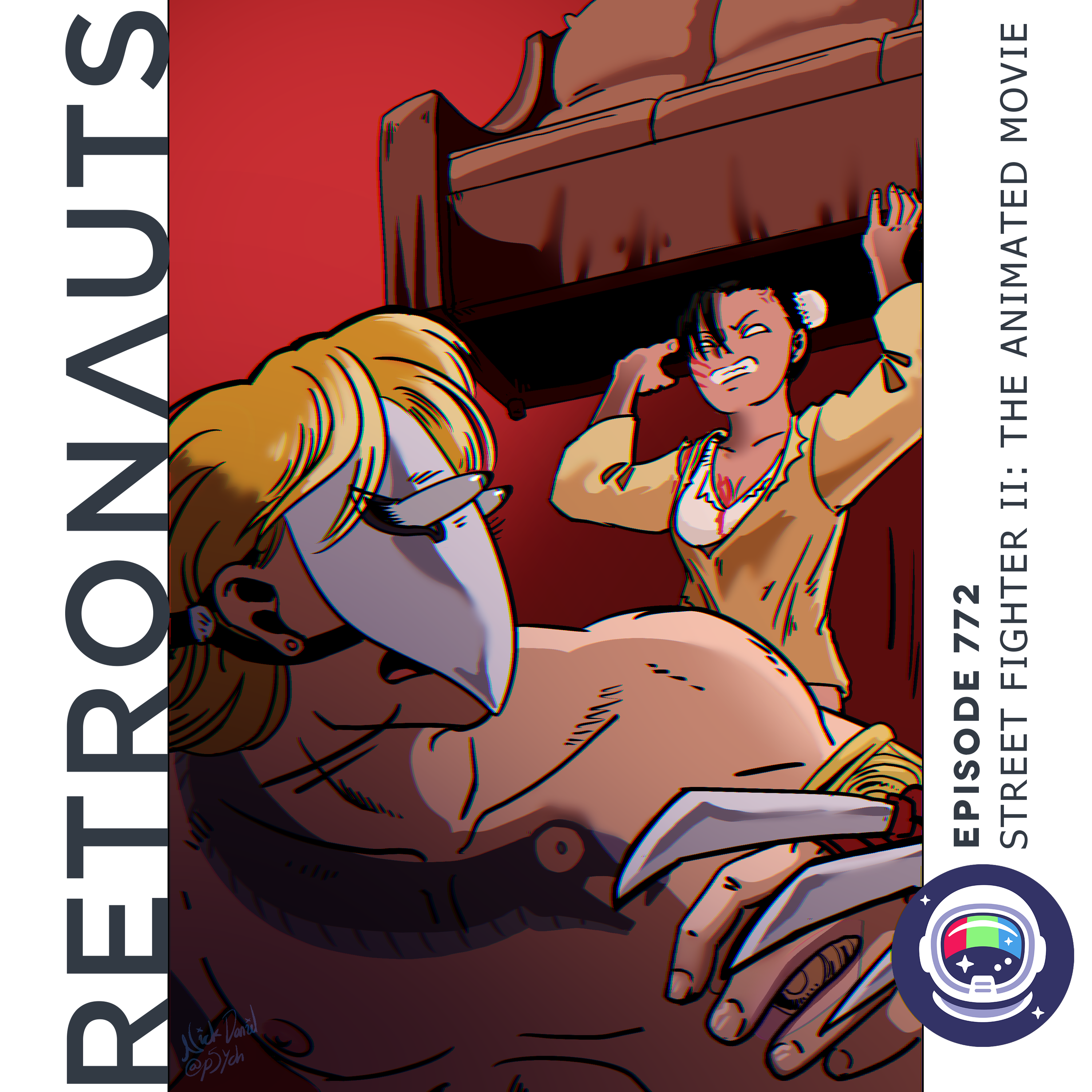 772: Episode 772 Preview: Street Fighter II: The Animated Movie episode artwork