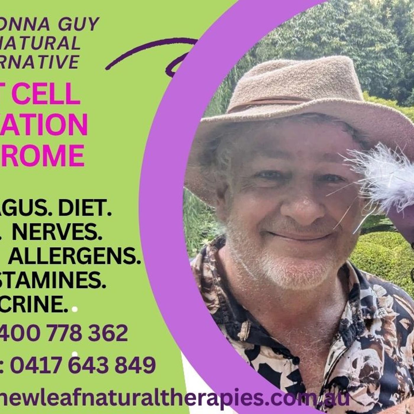MCAS, men & women’s health: understanding triggers, disease, calming mast cells & restoring balance
