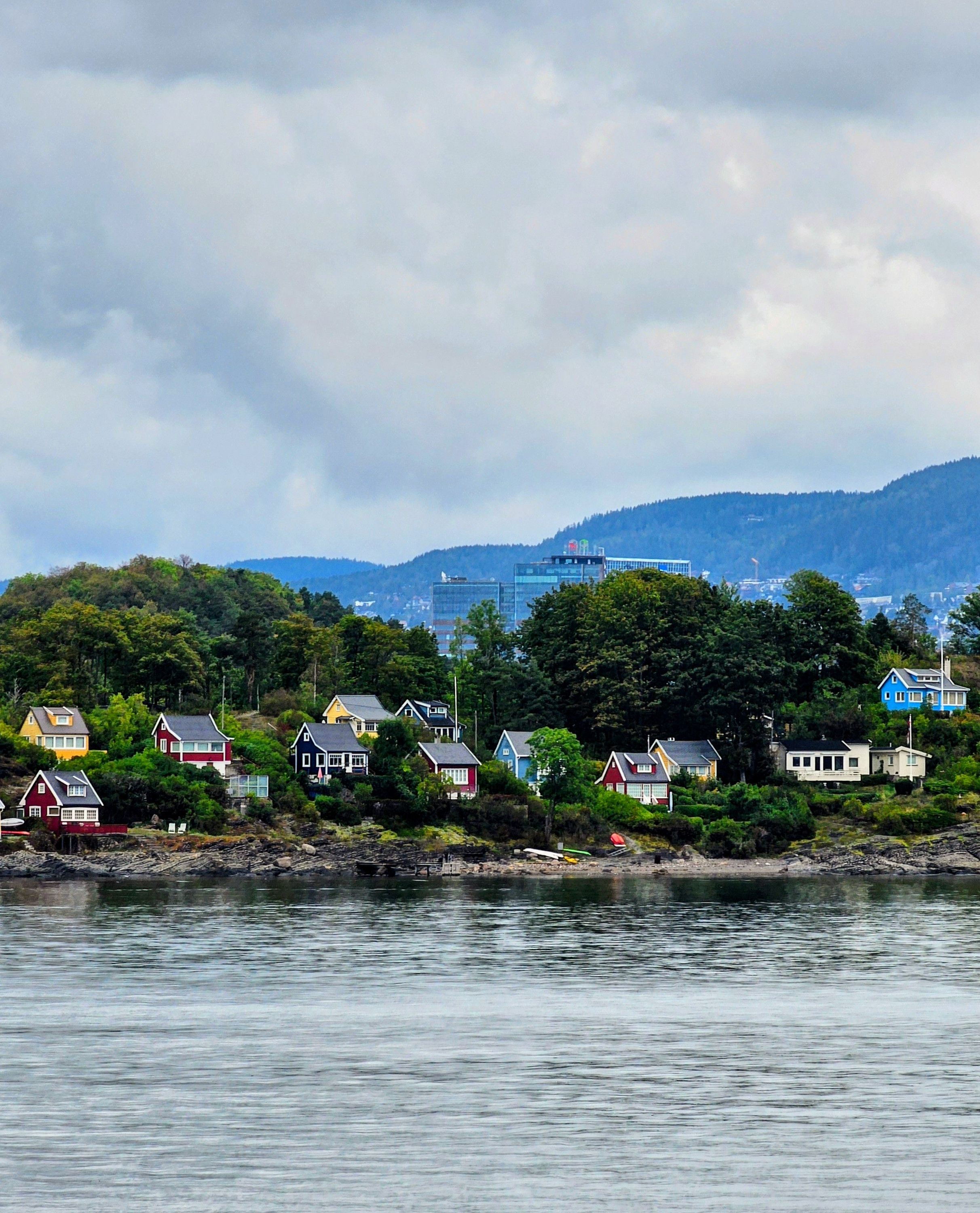 Aboard the ferry to Gressholmen