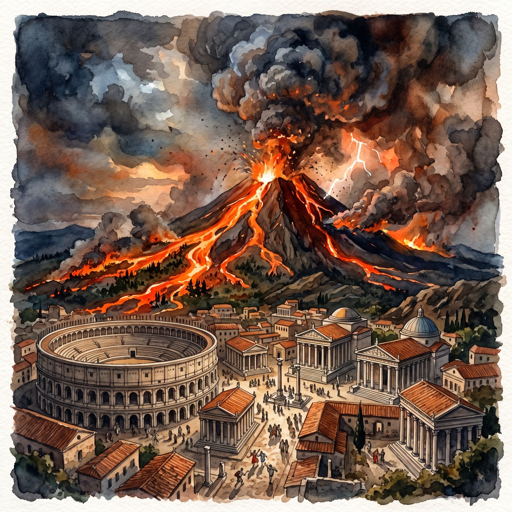 723: Podcast IA - Nuevos hallazgos reabren el debate sobre el verdadero día de la destrucción de Pompeya episode artwork