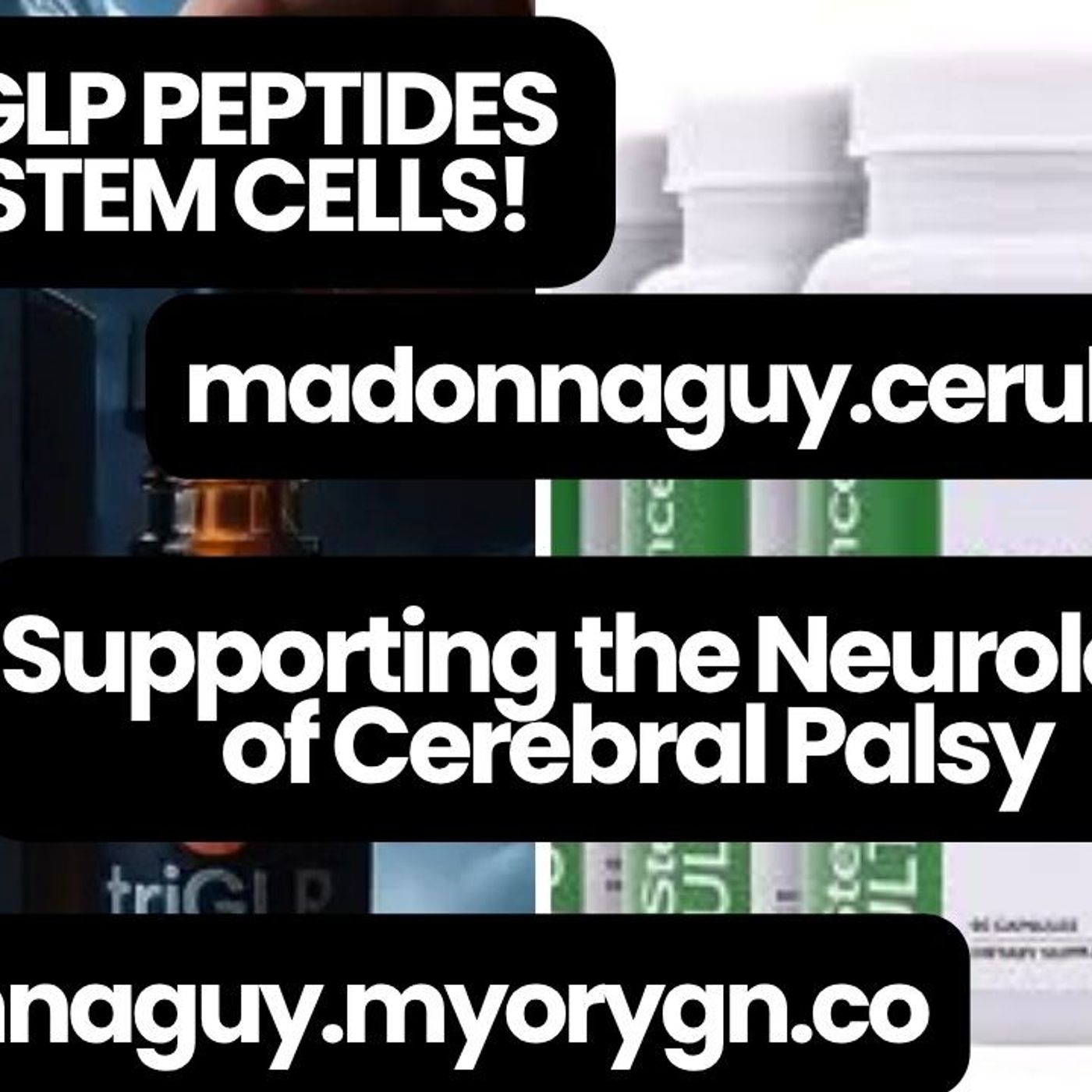TriGLP & Cerule Stem Cells: supporting repair, resilience & whole‑body health in cerebral palsy care