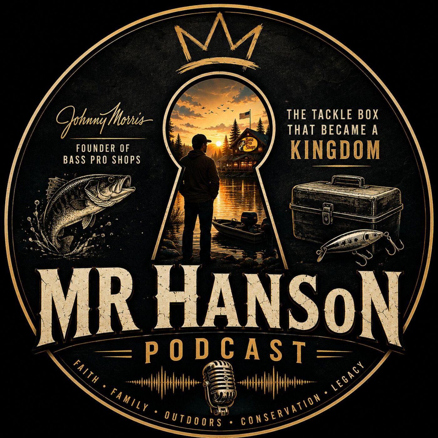 2: MR HANSoN Podcast – “The Tackle Box That Became a Kingdom | The Johnny Morris Story” episode artwork