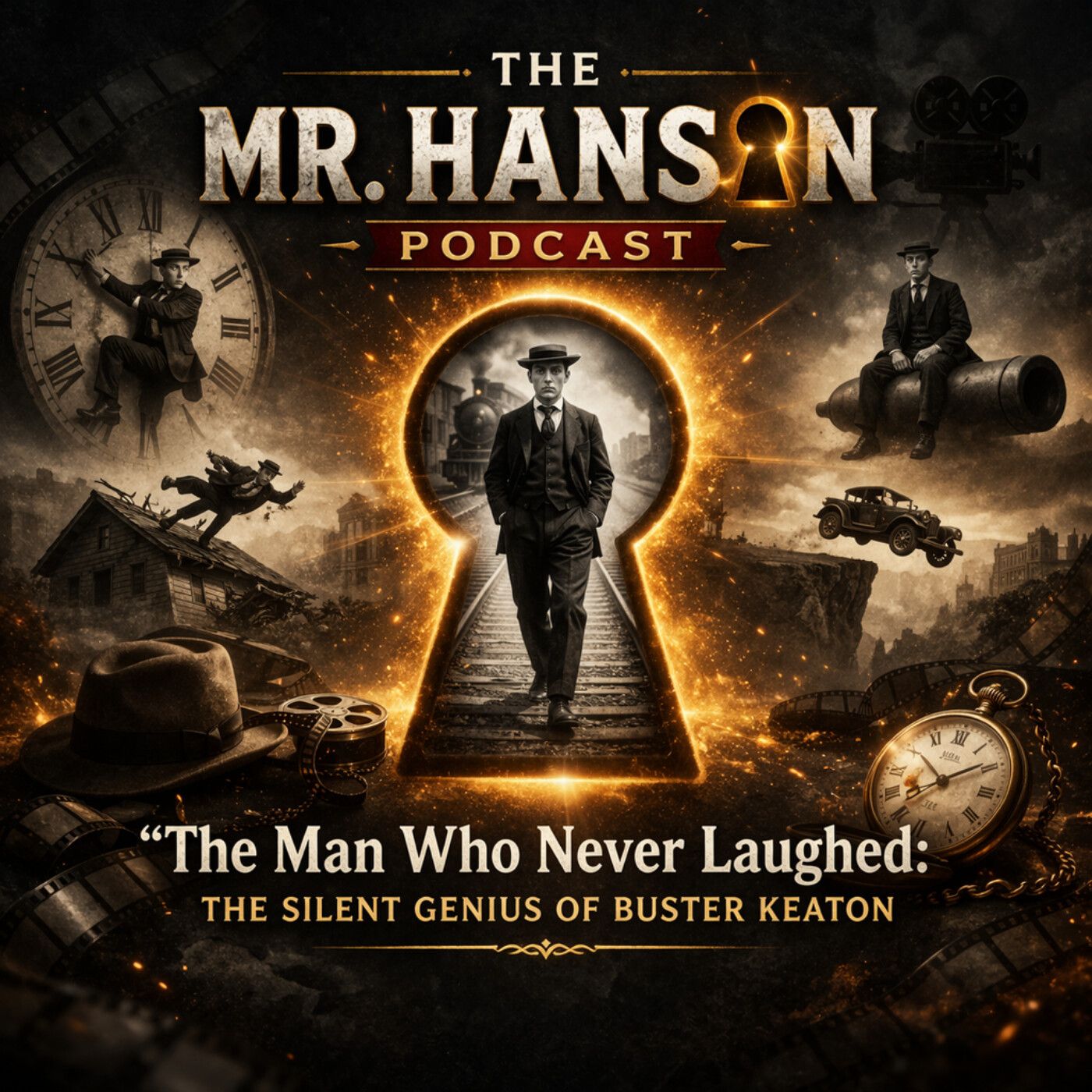 S1 Ep11: Buster Keaton: The Great Stone Face and the Stunts That Should Have Killed Him episode artwork